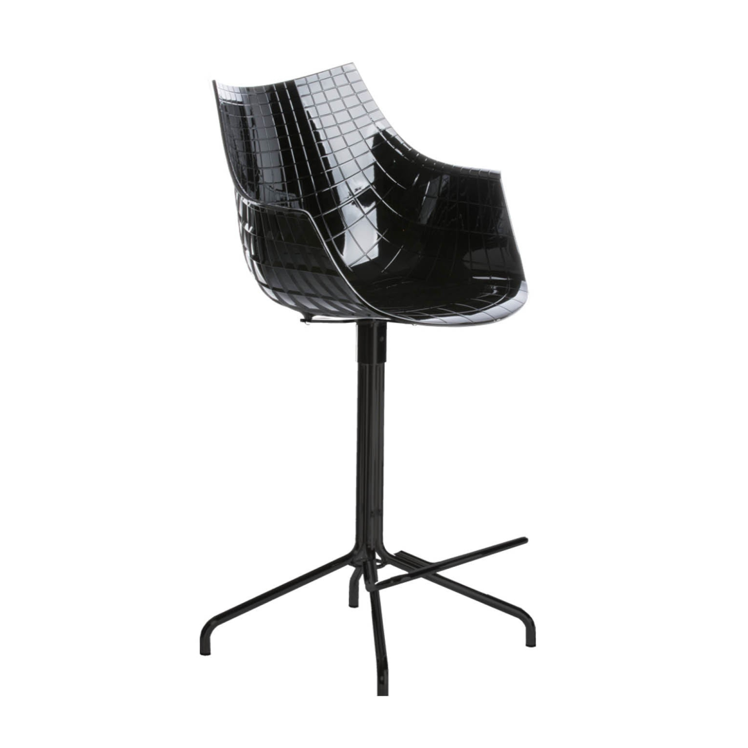 Hoker MERIDIANA černý s černým podstavcem