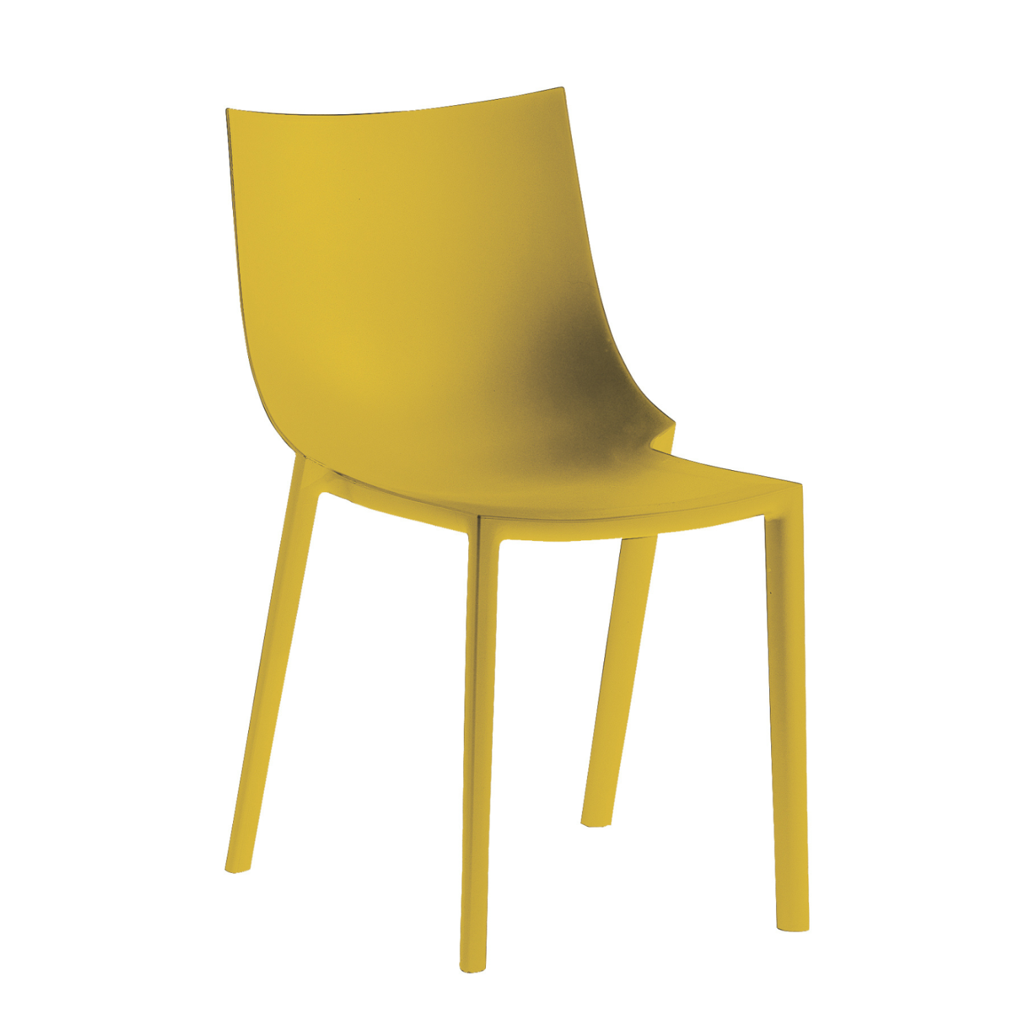 Židle BO žlutá