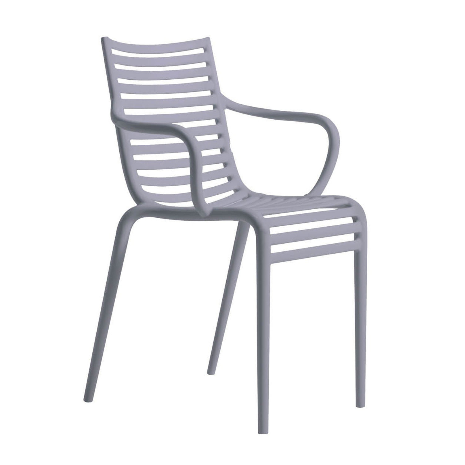 Chair with pip-e armrests blue