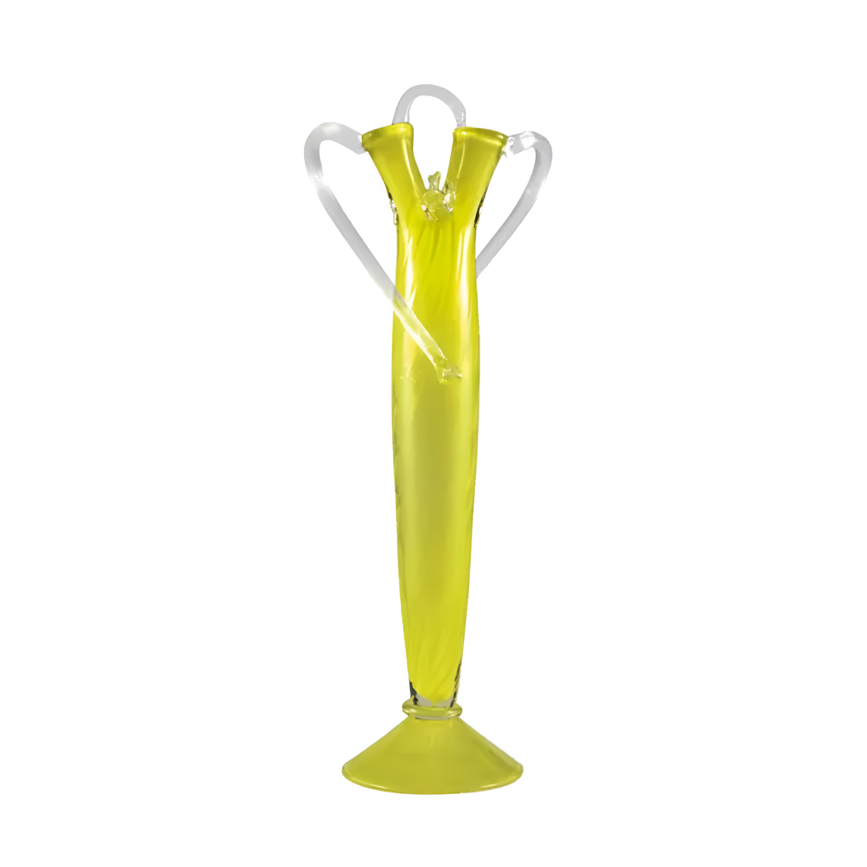 Argencourt vase yellow inflatable glass