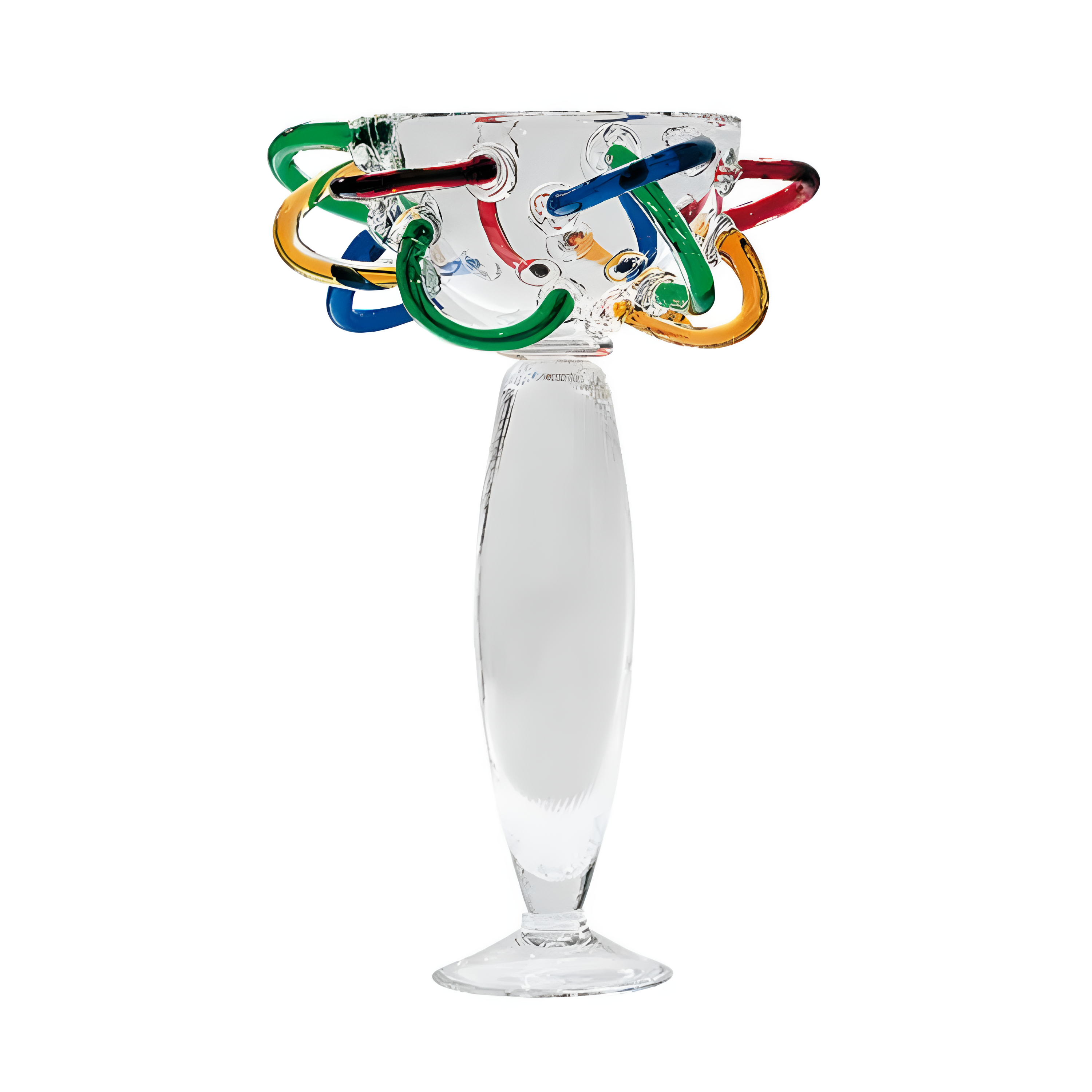 Mísa OLGA barevné sklo foukané