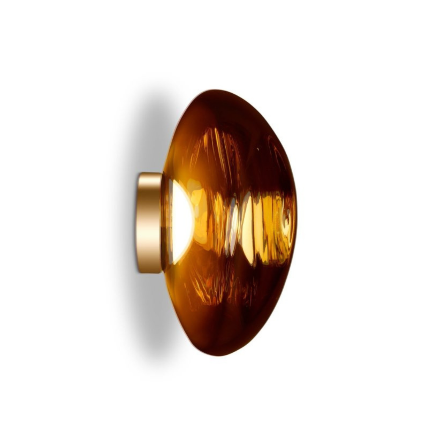 Nástěnné svítidlo MELT zlaté