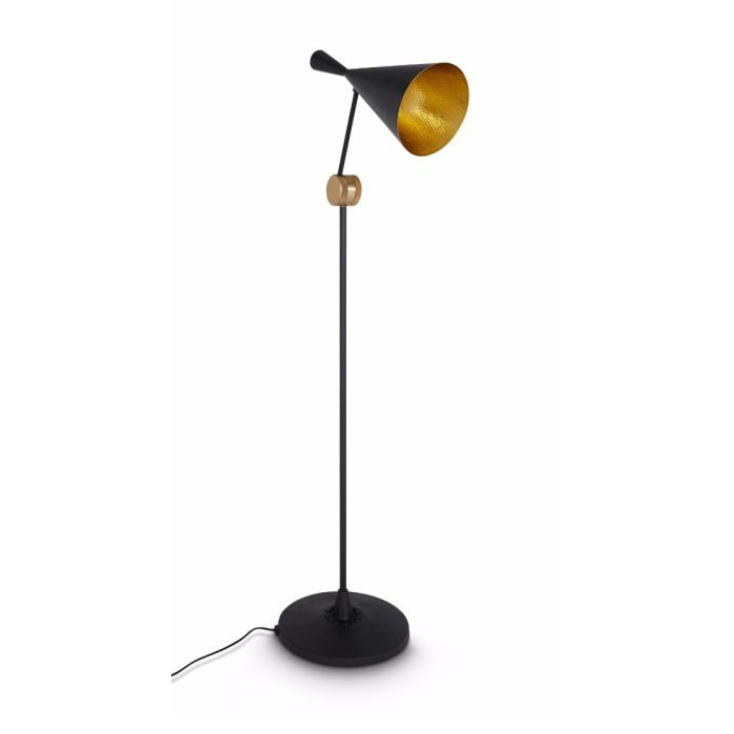 BEAT floor lamp black with copper