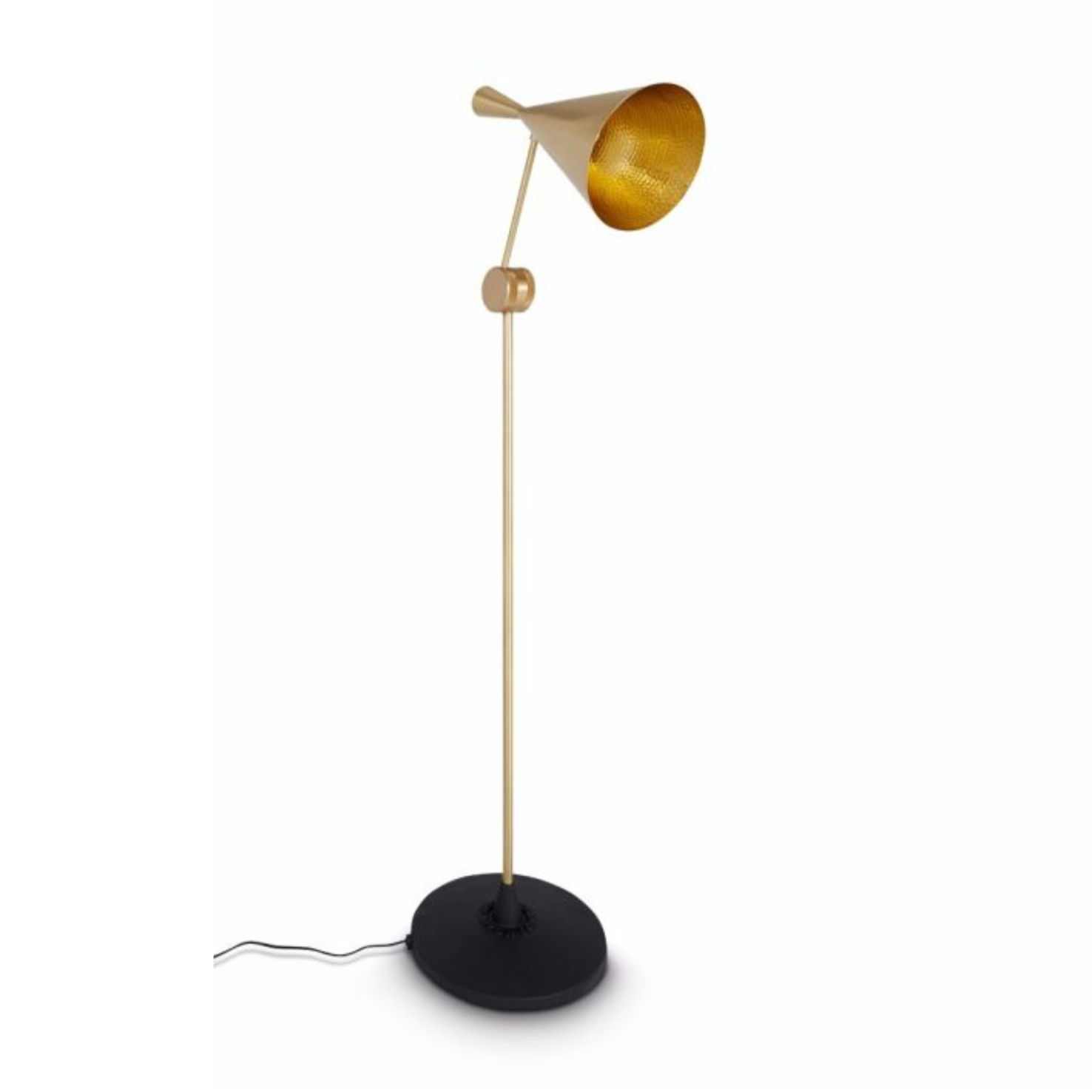 Stojací lampa BEAT zlatá