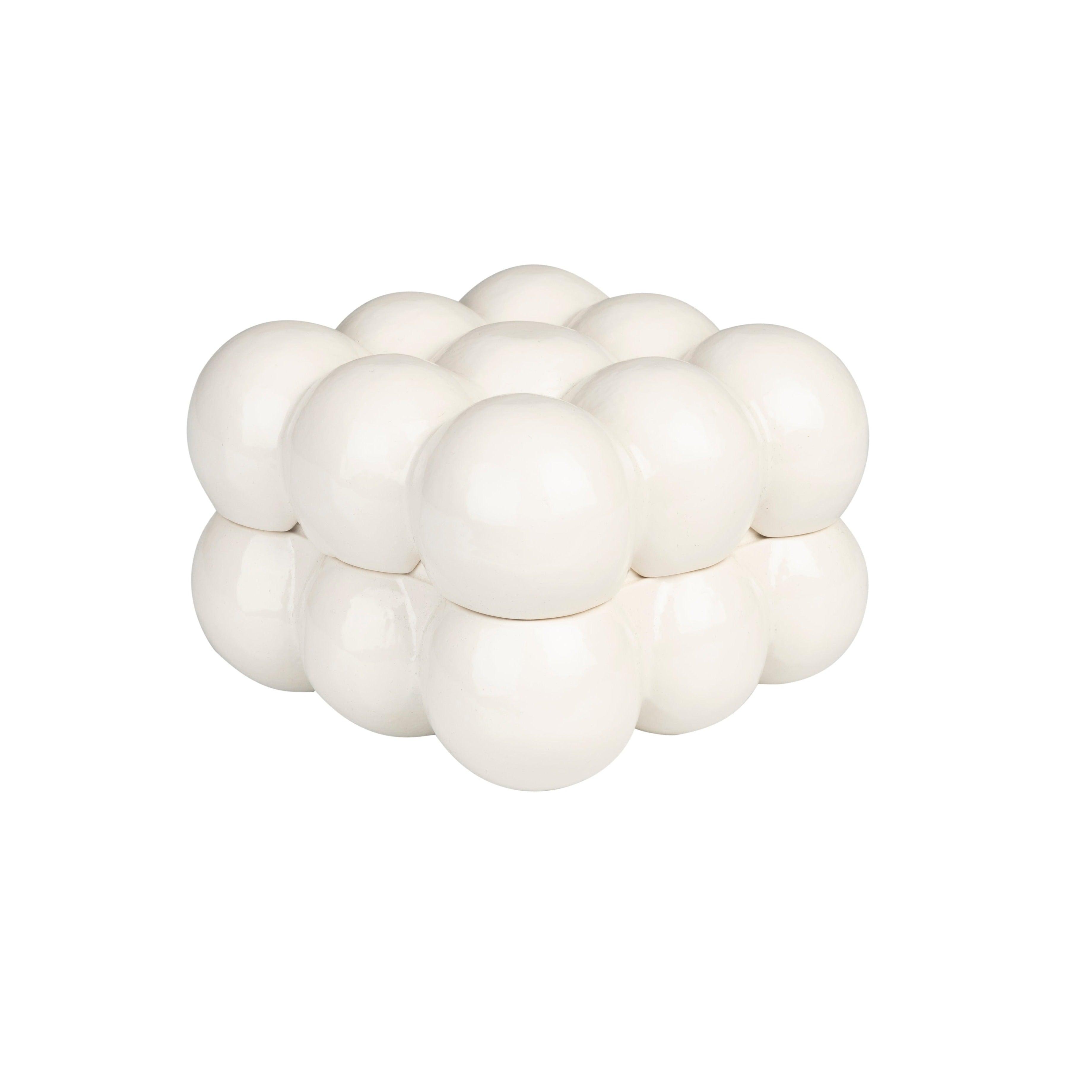 Pudełko BUBBLES kremowy Zuiver 15 cm Eye on Design