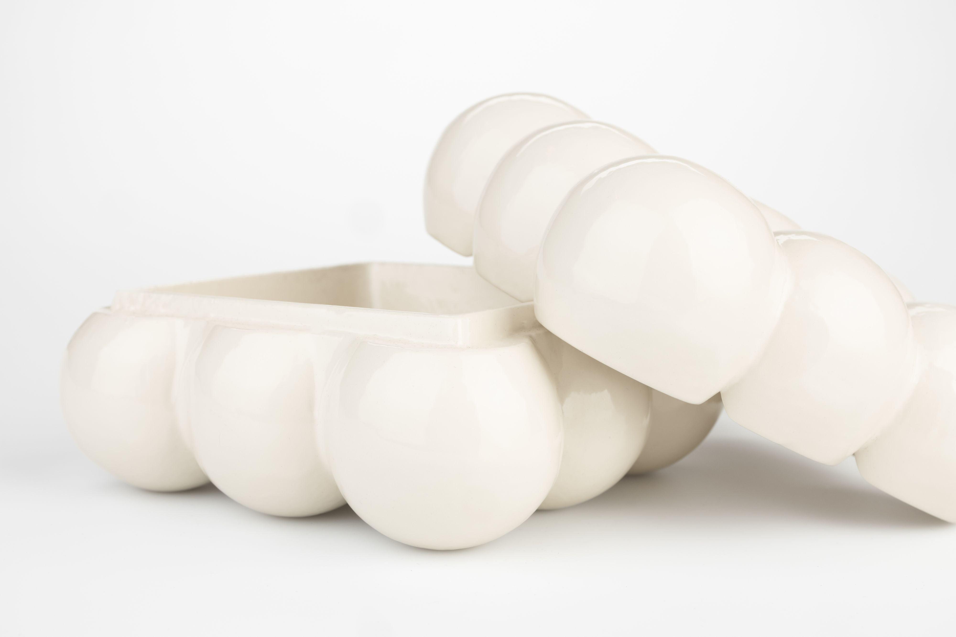 Pudełko BUBBLES kremowy Zuiver Eye on Design