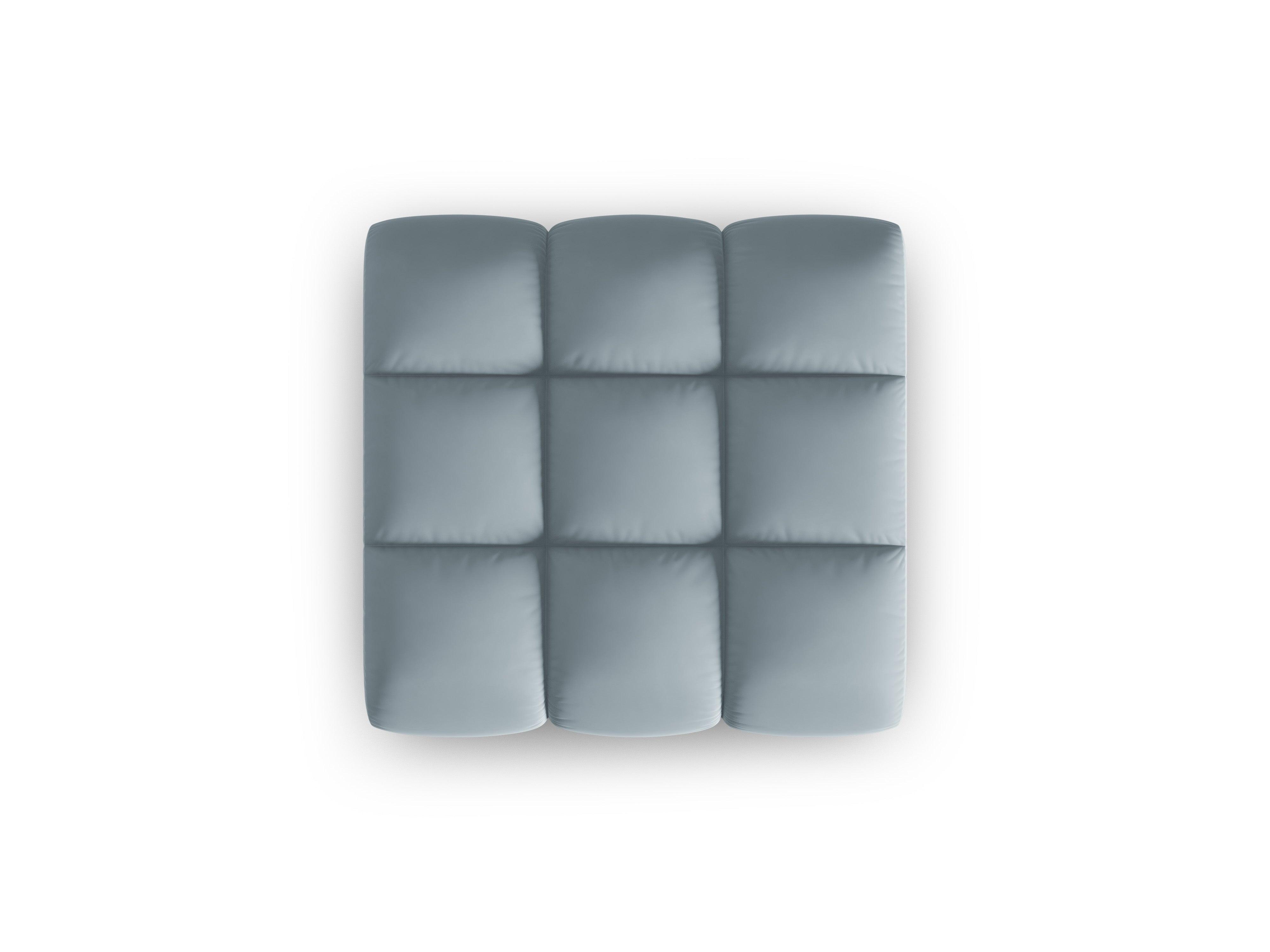 Puf aksamitny HALLEY jasnoniebieski Windsor & Co Eye on Design