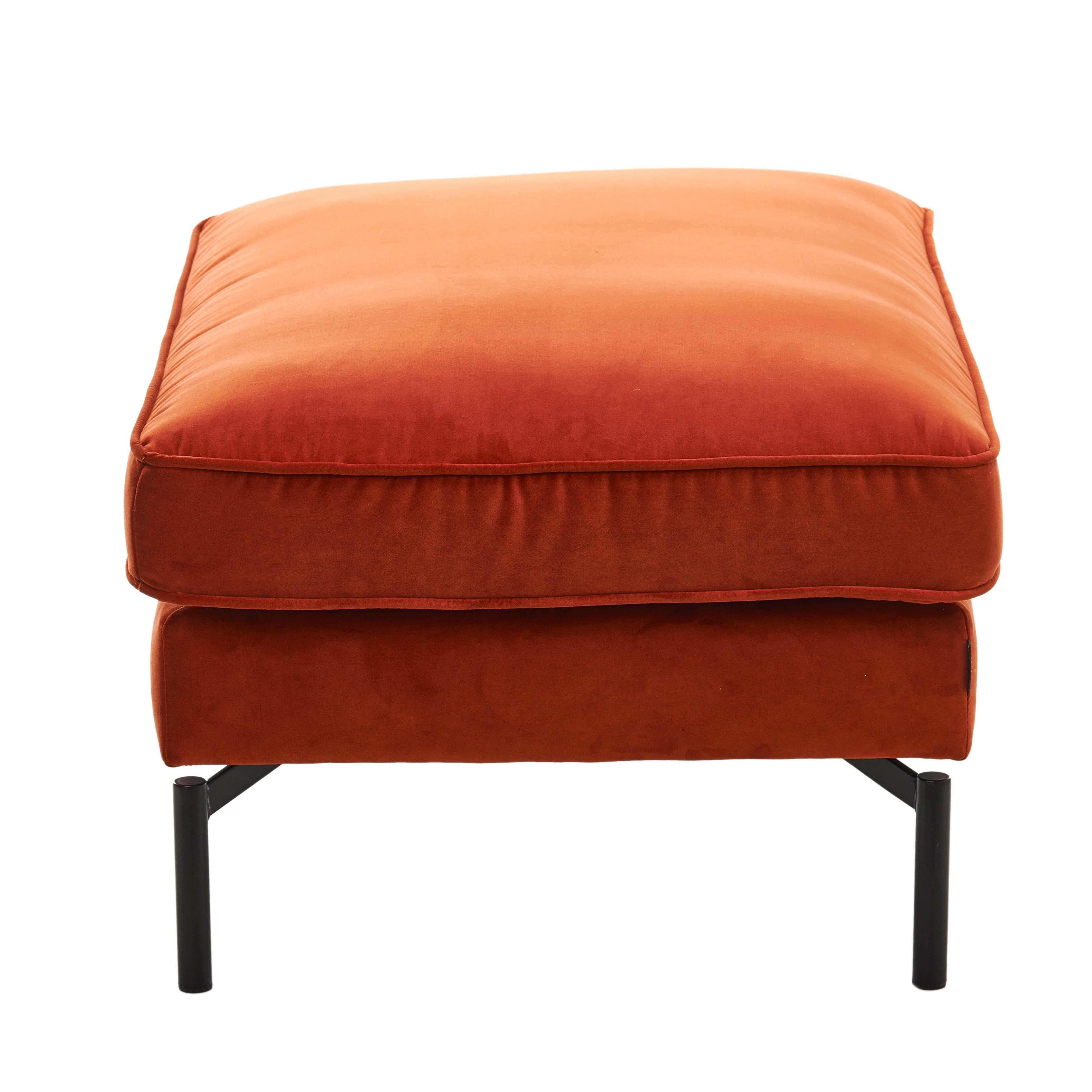 Puf aksamitny PPno.2 rdzawy Pols Potten Eye on Design