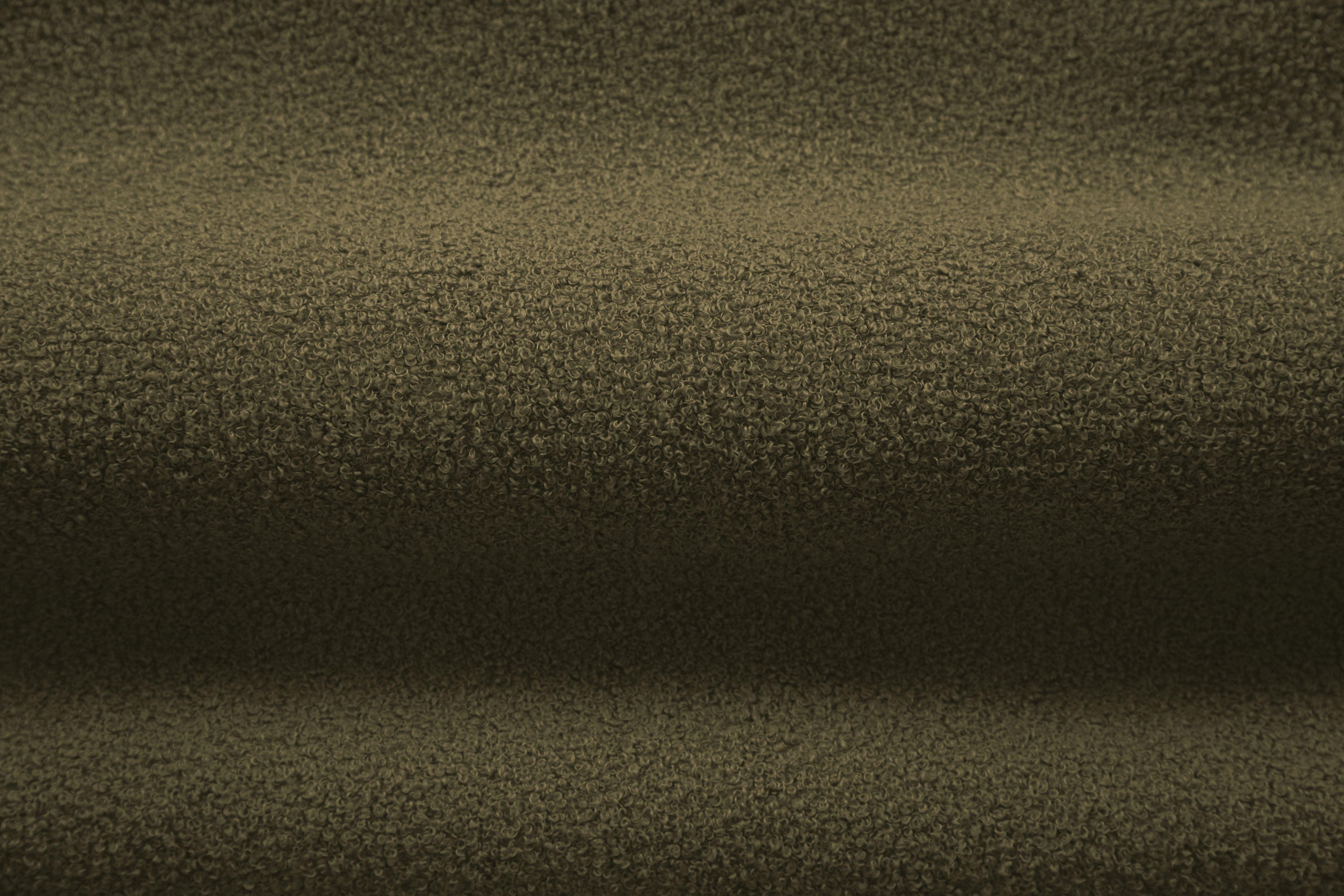 Puf ALDRIN zielony boucle Windsor & Co Eye on Design