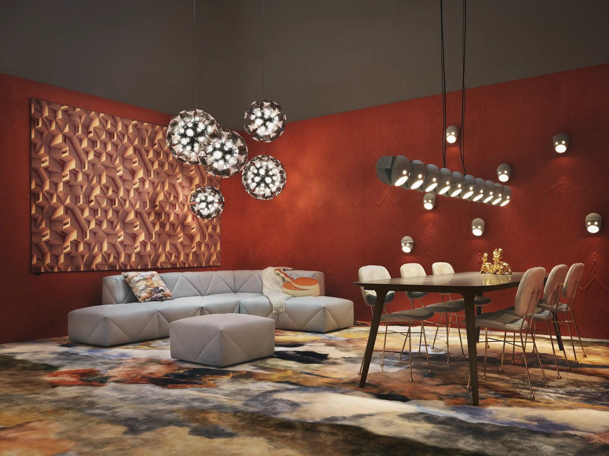 Puf BFF tapicerowany Moooi Eye on Design
