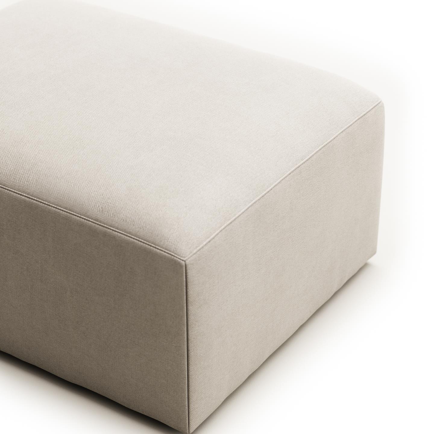 Puf BLOK beżowy szenil La Forma Eye on Design