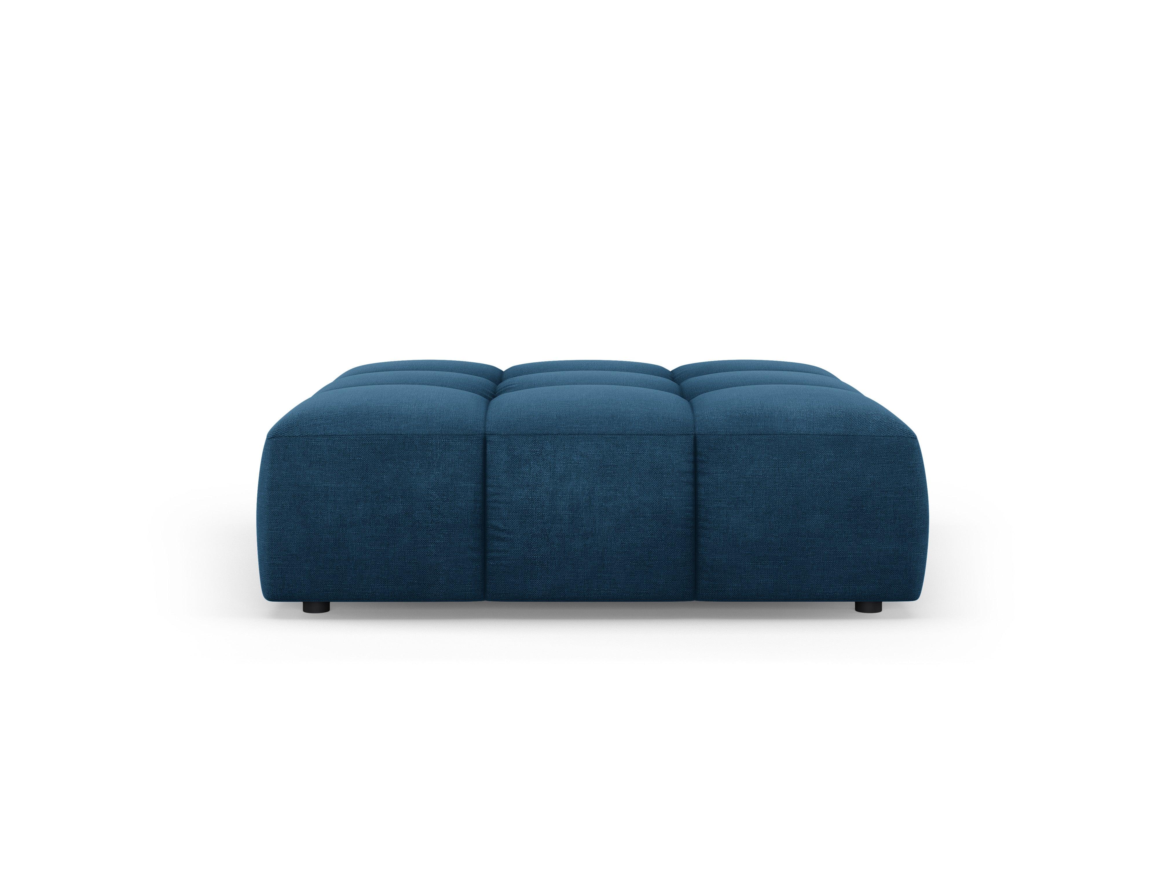 Puf FRANCESCA granat królewski szenil Milo Casa Eye on Design