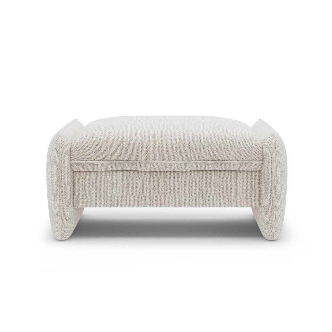 GEORGIA pouf light beige chenille