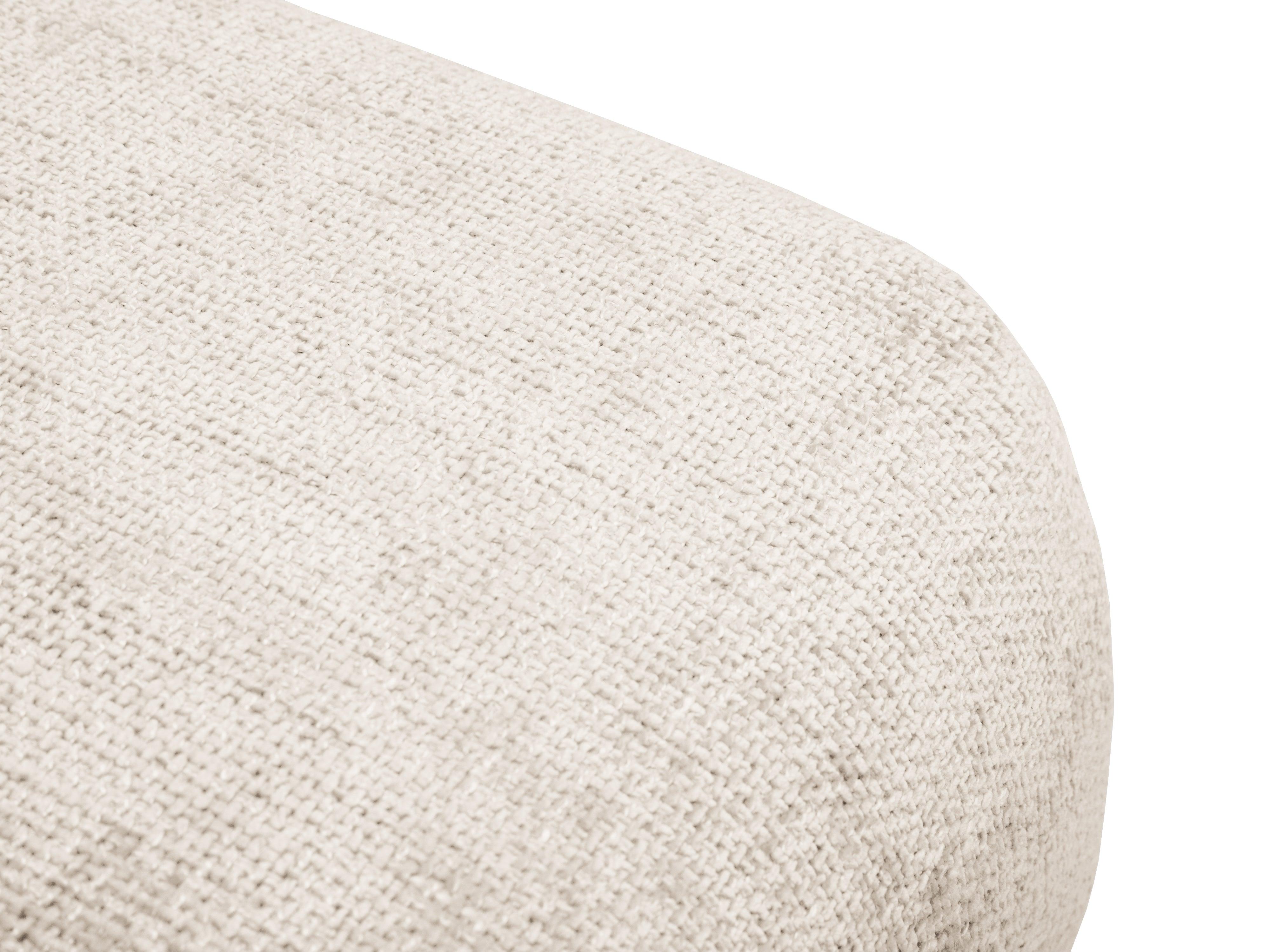 Puf MATERA jasnobeżowy szenil Cosmopolitan Design Eye on Design