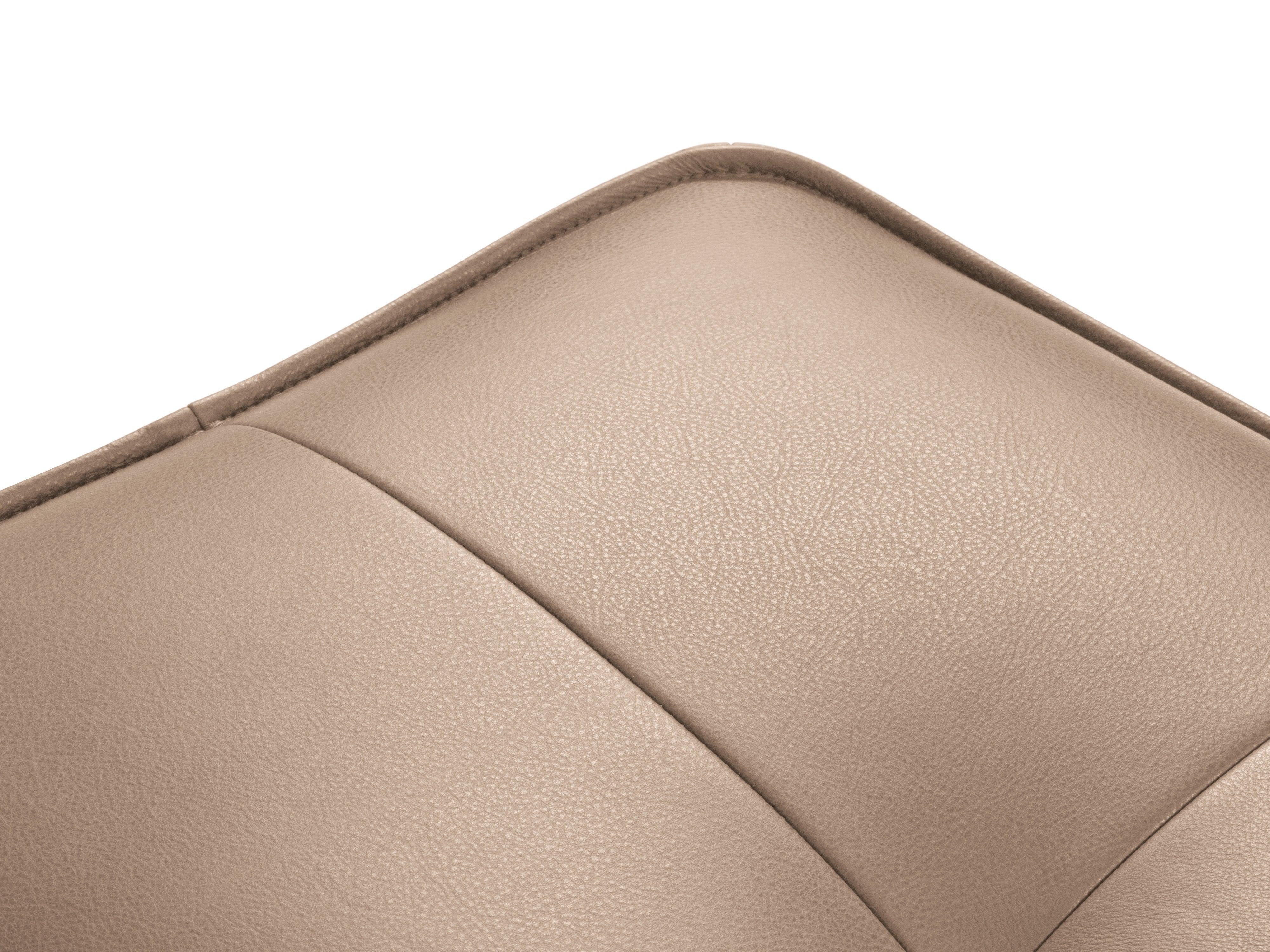 Puf skórzany LILY cappuccino Maison Heritage Eye on Design