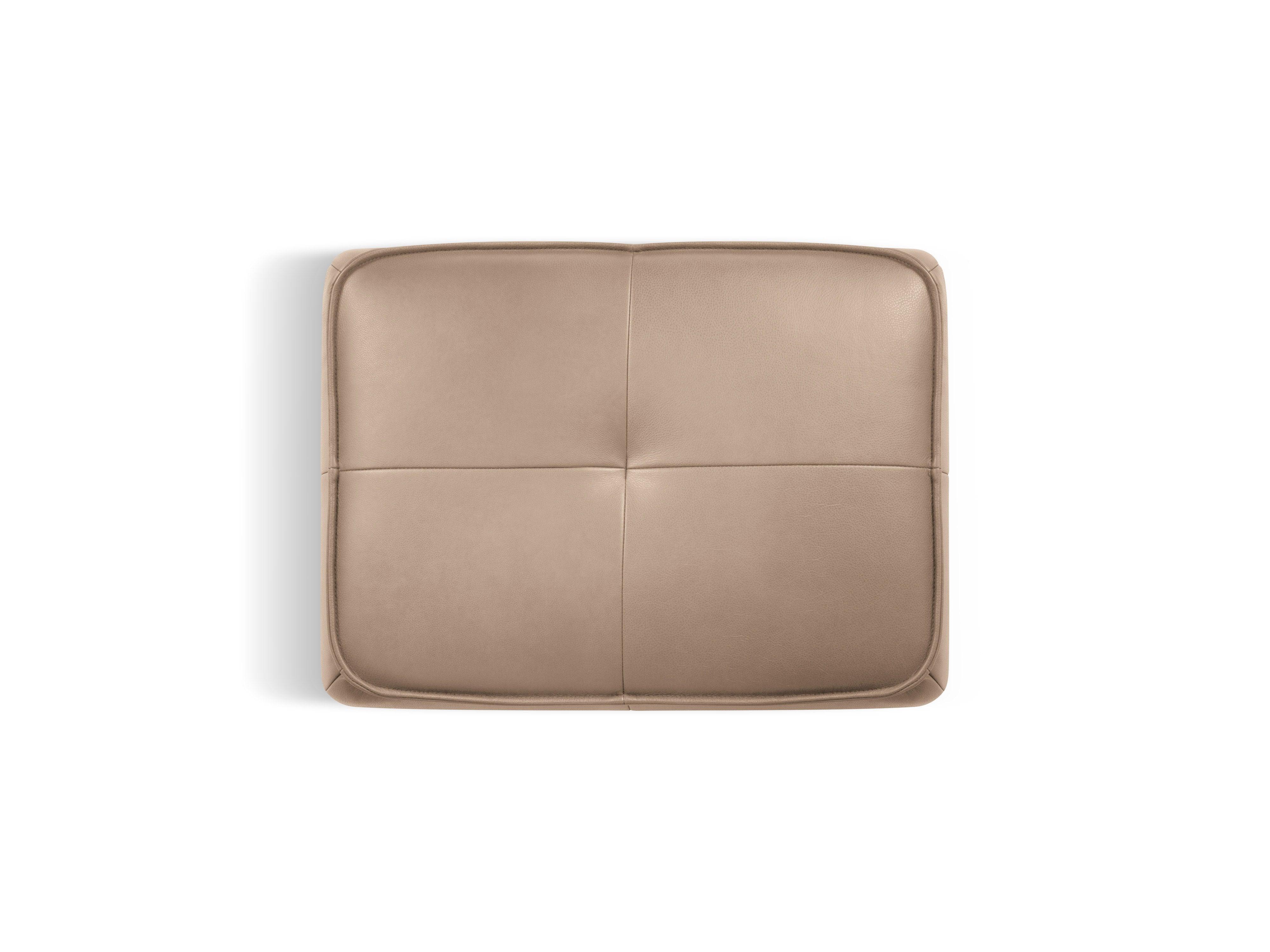 Puf skórzany LILY cappuccino Maison Heritage Eye on Design