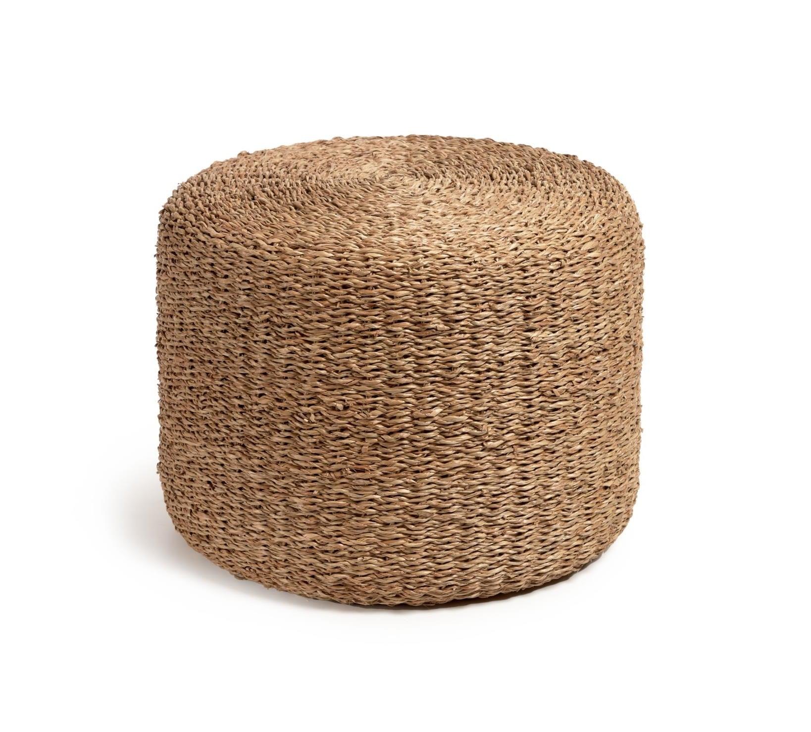 Puf SOMEINA trawa morska La Forma Eye on Design