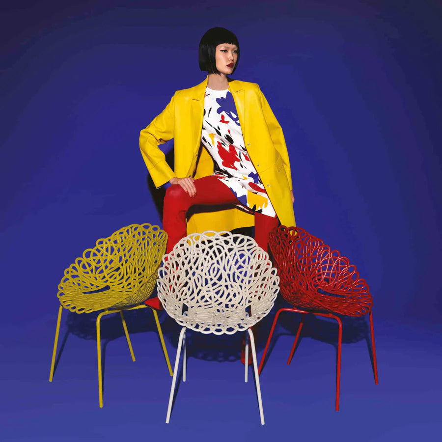 BACANA cream garden chair set