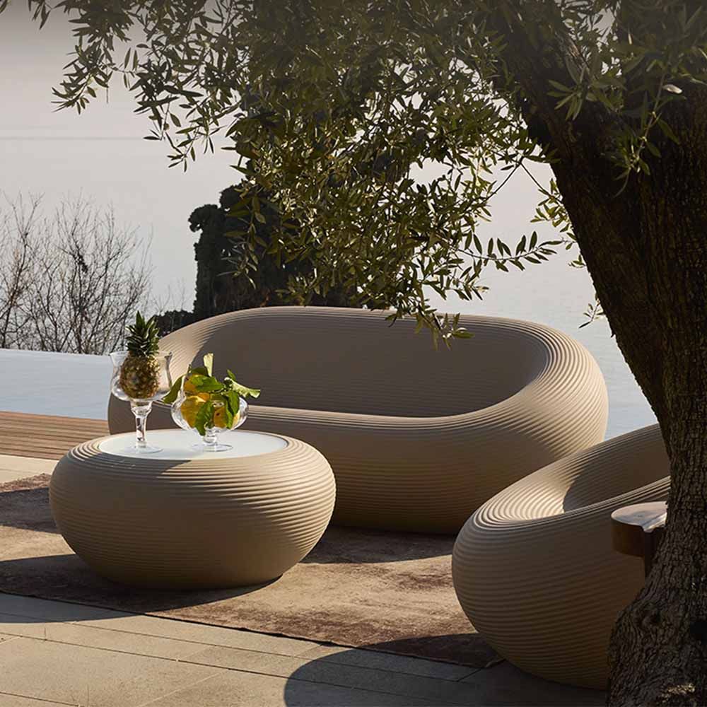 NAMI terracotta outdoor sofa