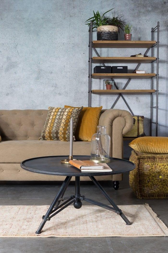 Regał IRON drewniany Dutchbone Eye on Design