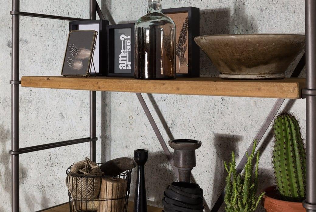 Regał IRON drewniany Dutchbone Eye on Design