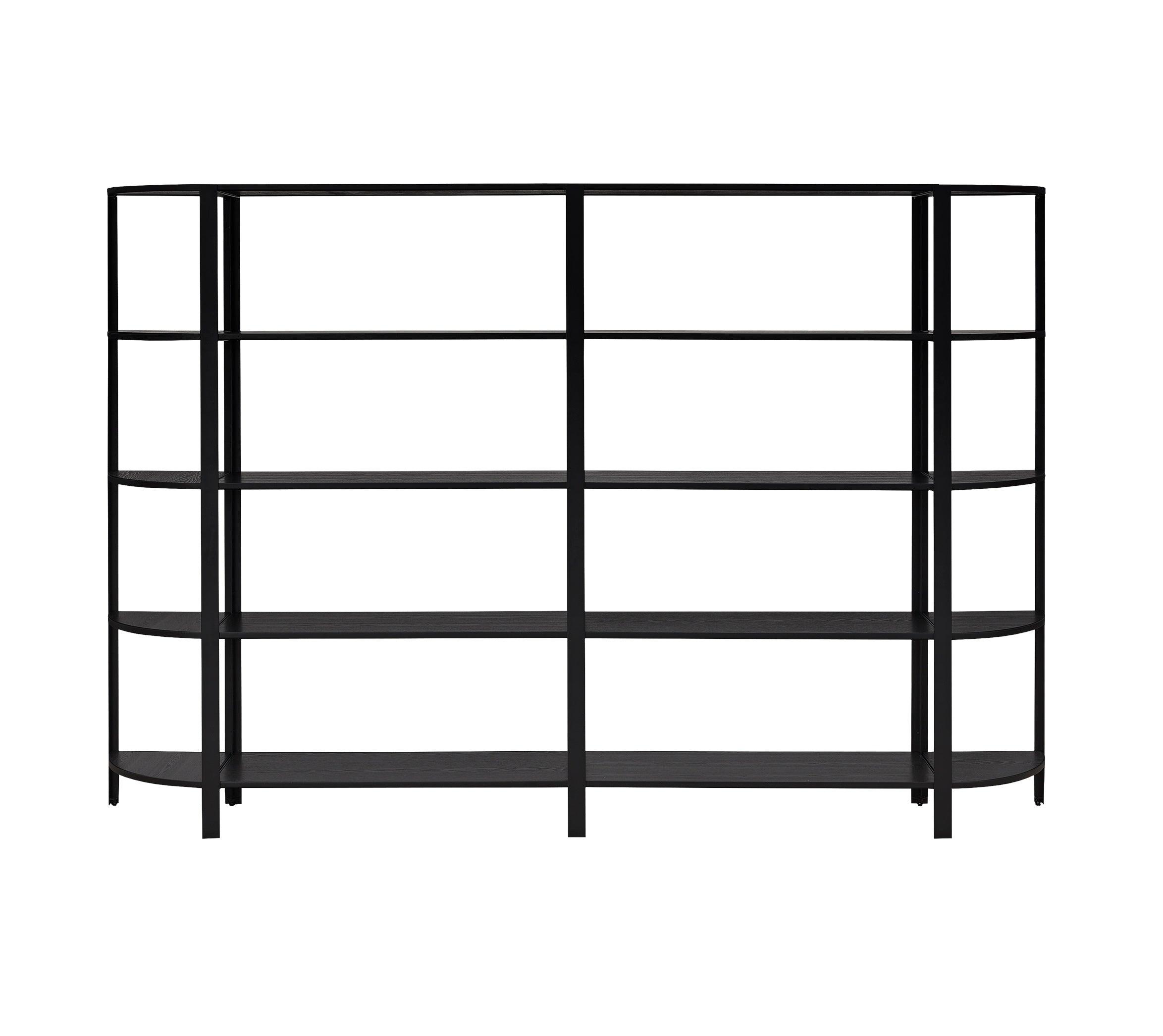 Regał OMNI HIGH DOUBLE czarny AYTM Eye on Design