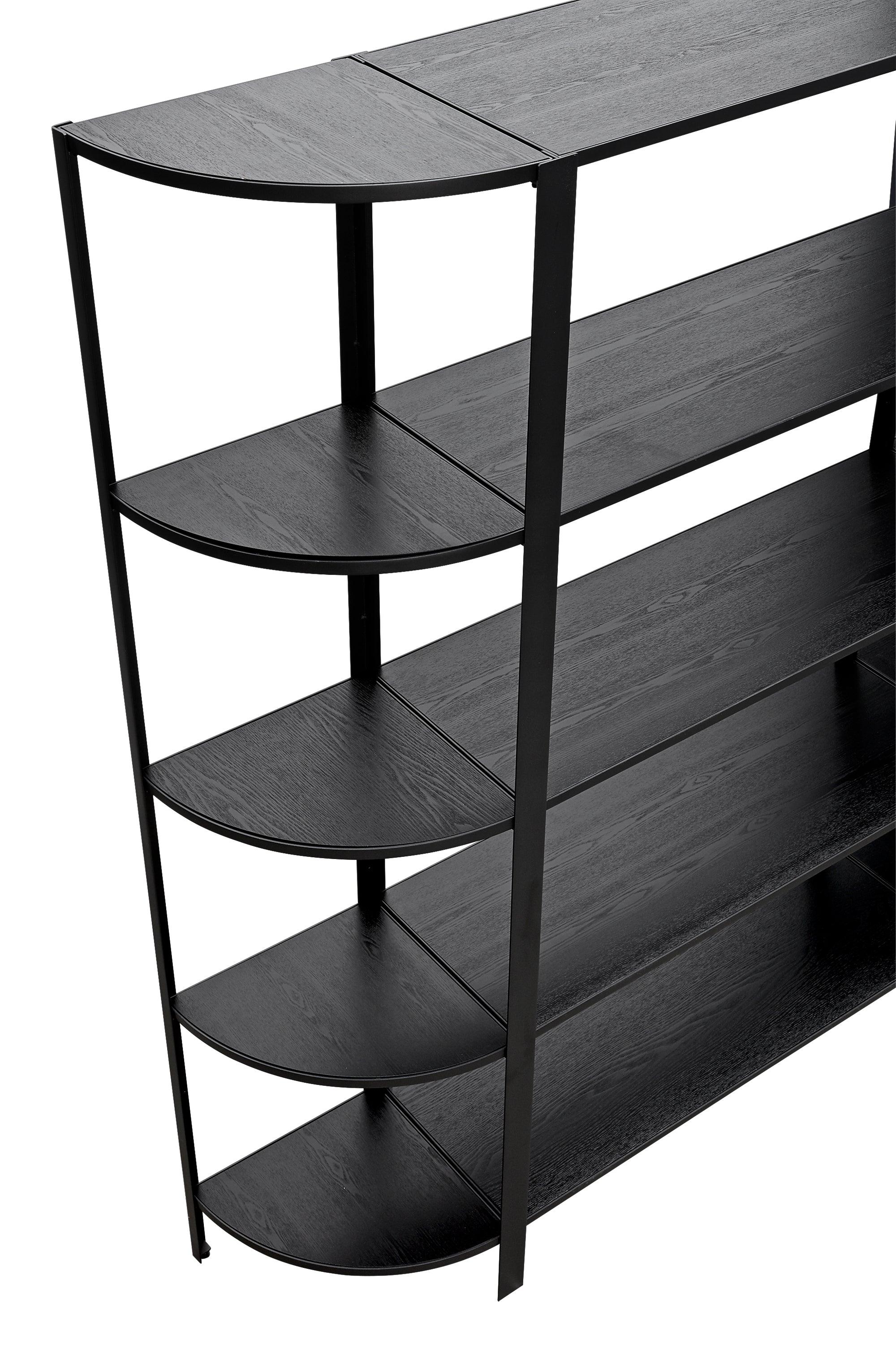 Regał OMNI HIGH DOUBLE czarny AYTM Eye on Design