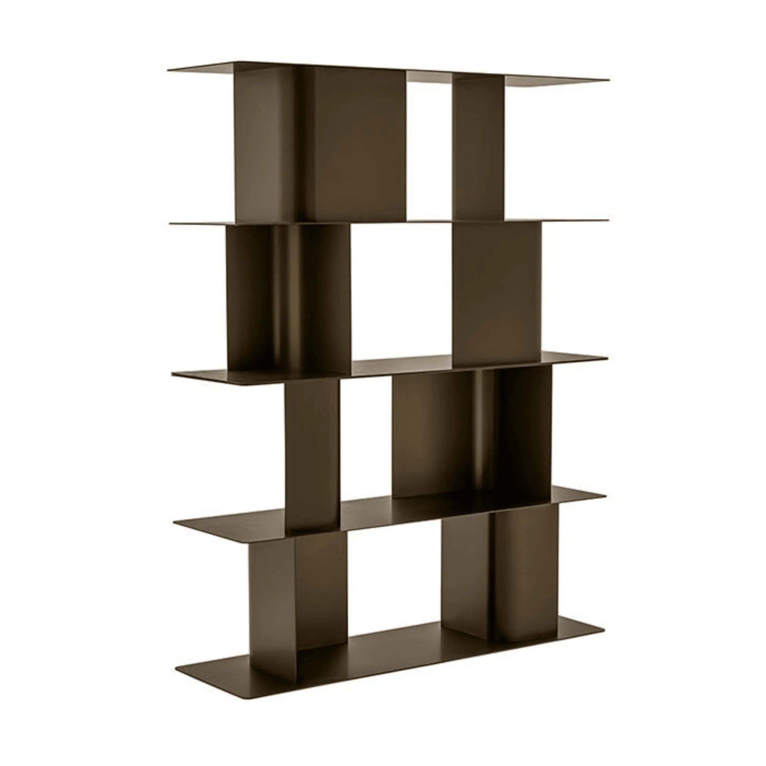 Regał wysoki CARV matowy brąz – Calligaris