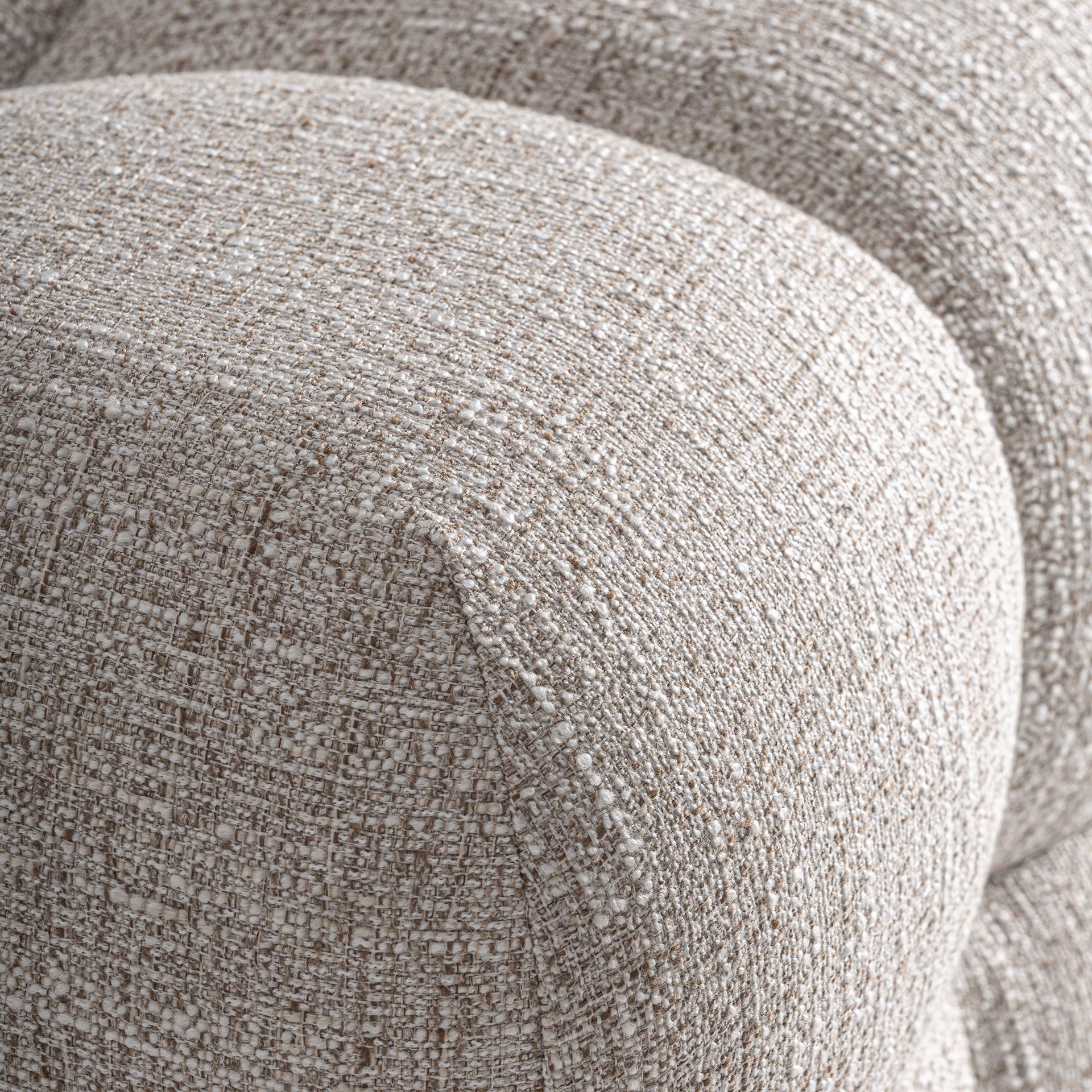 ZIZANO Beige Pouf