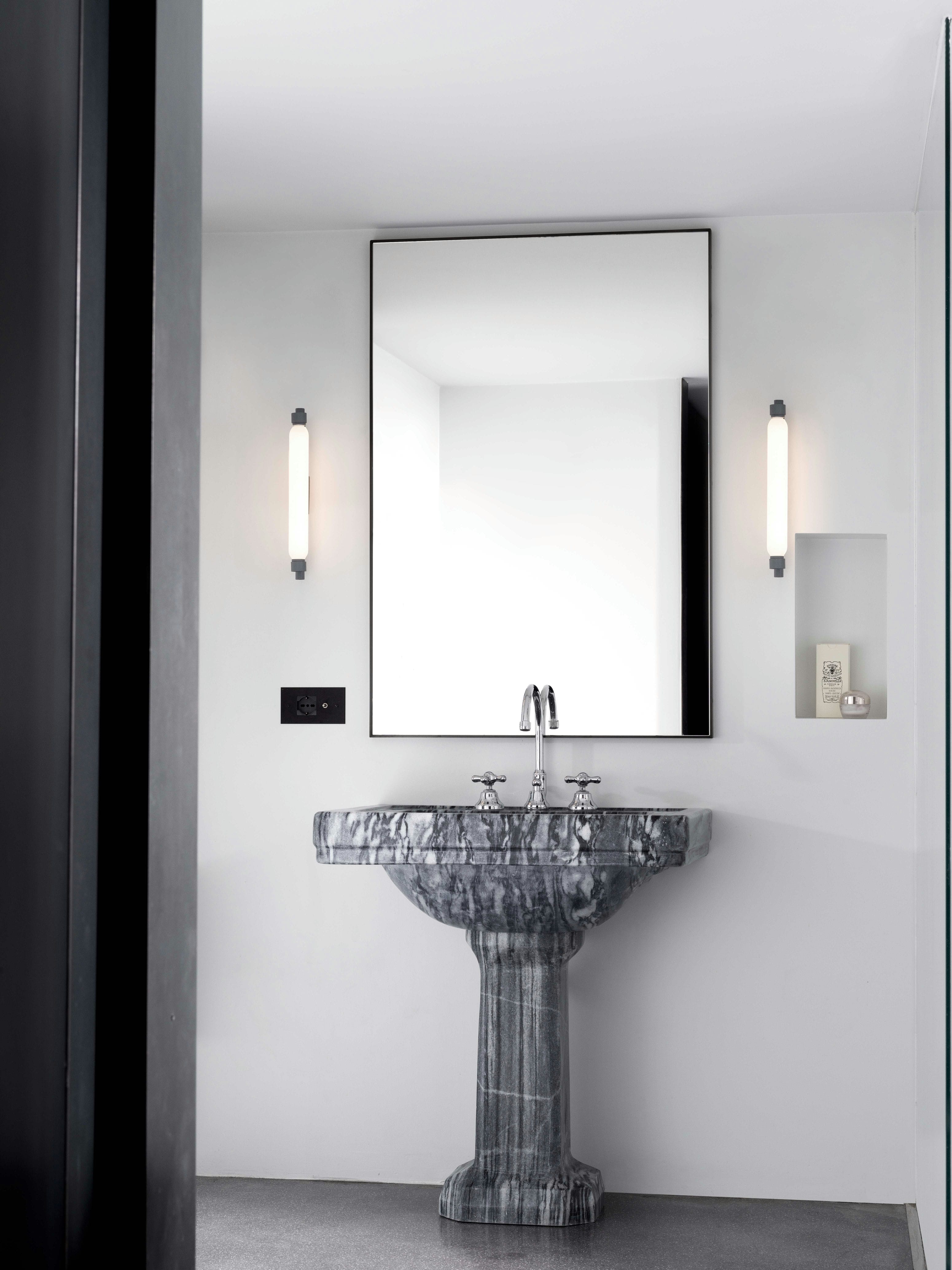 Nástěnné svítidlo LA ROCHE šedé