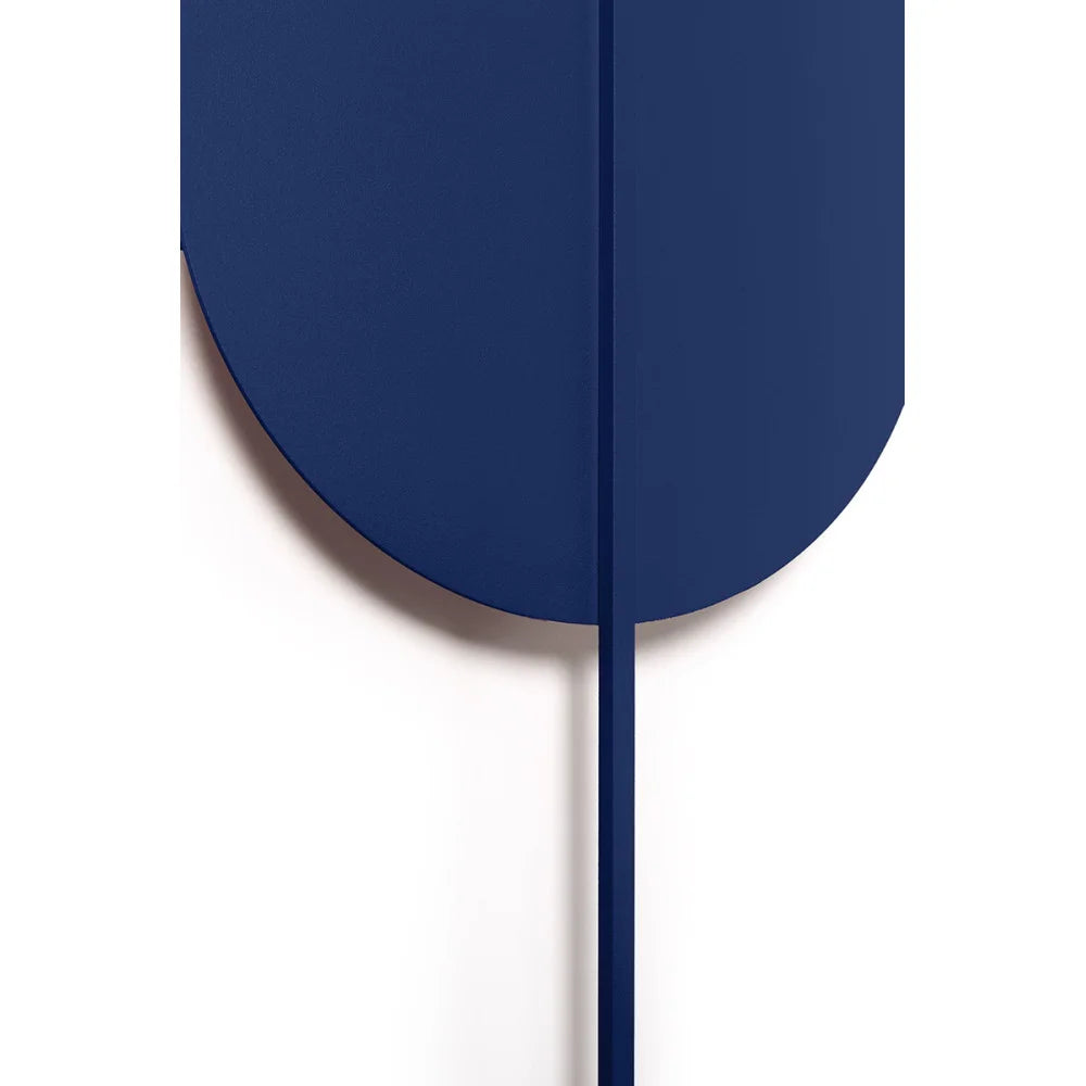 ROKKE wall lamp in navy blue
