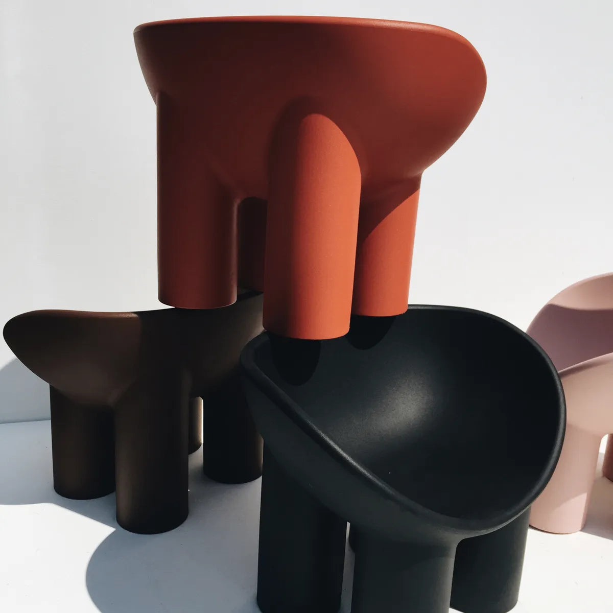 Křeslo ROLY POLY červené