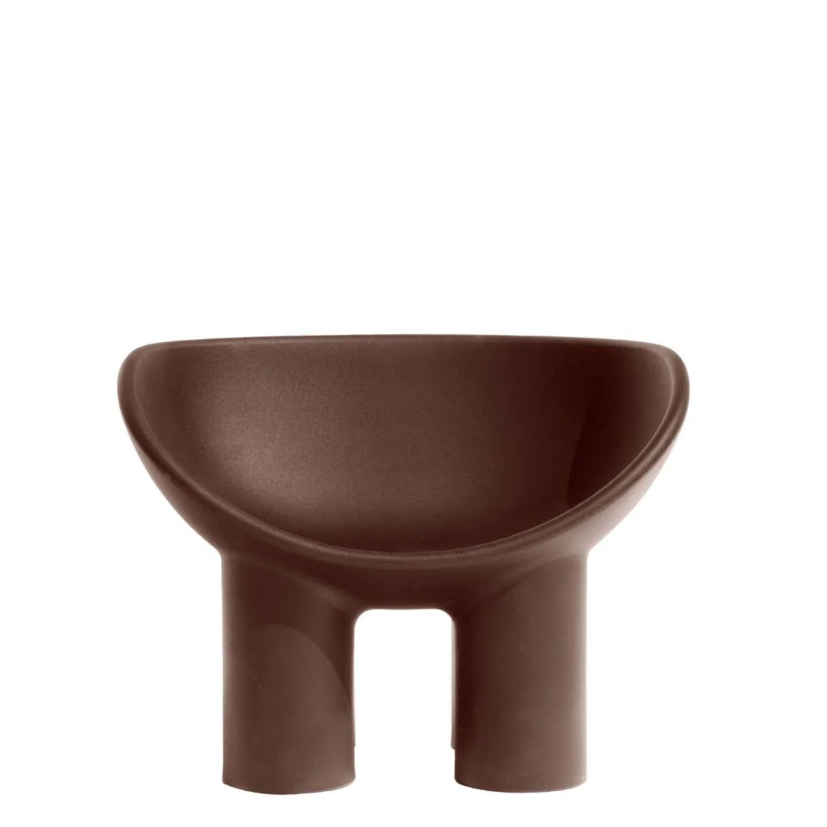 Křeslo ROLY POLY hnědé