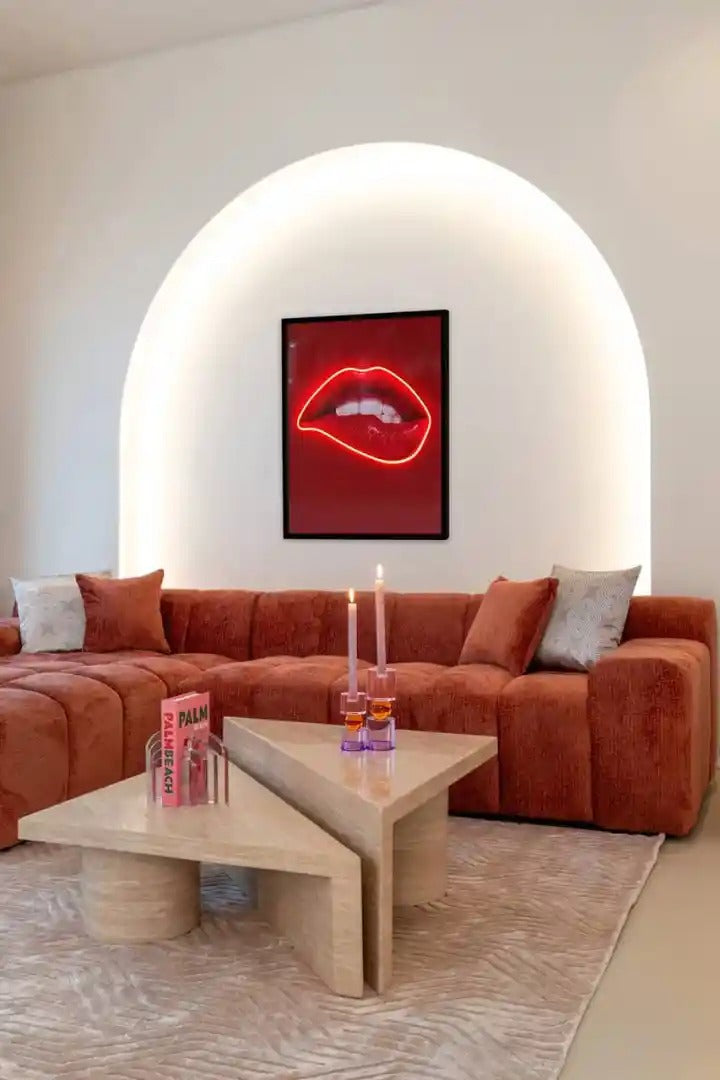 Sada konferenčních stolků FICTUS béžová