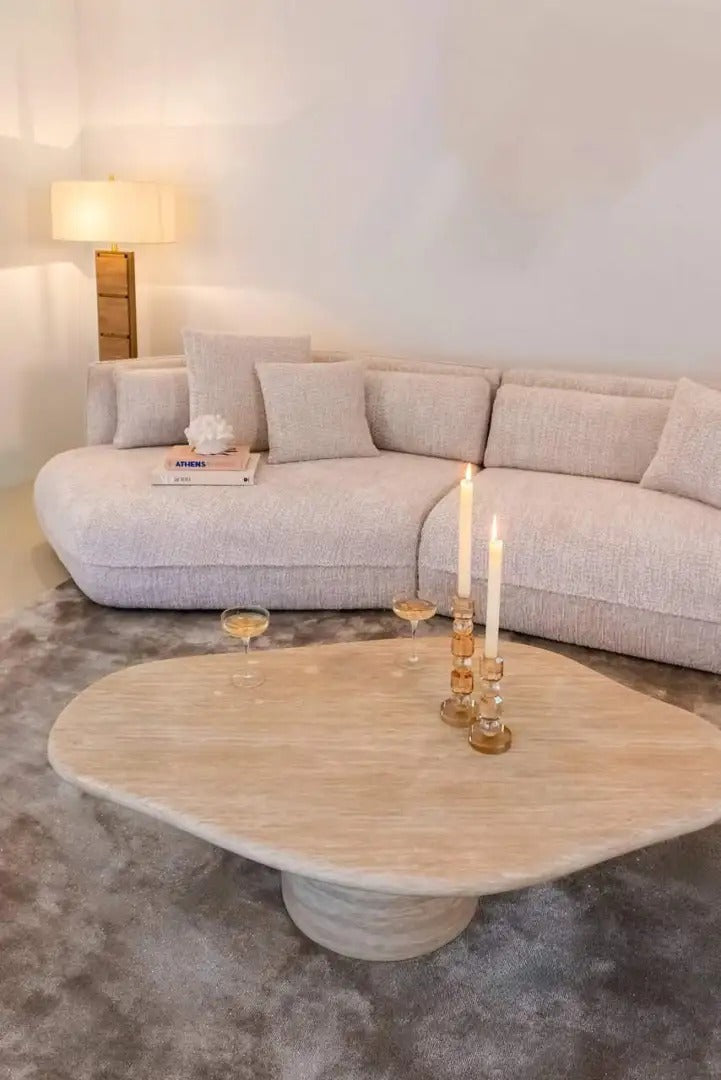 FICTUS beige coffee table