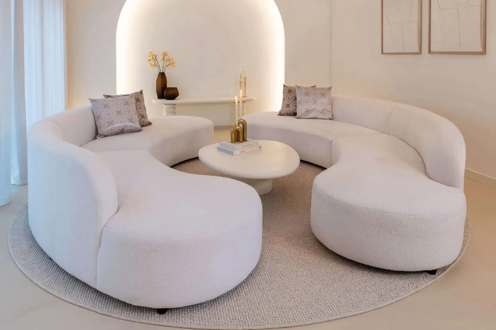 BLOOMSTONE Console White