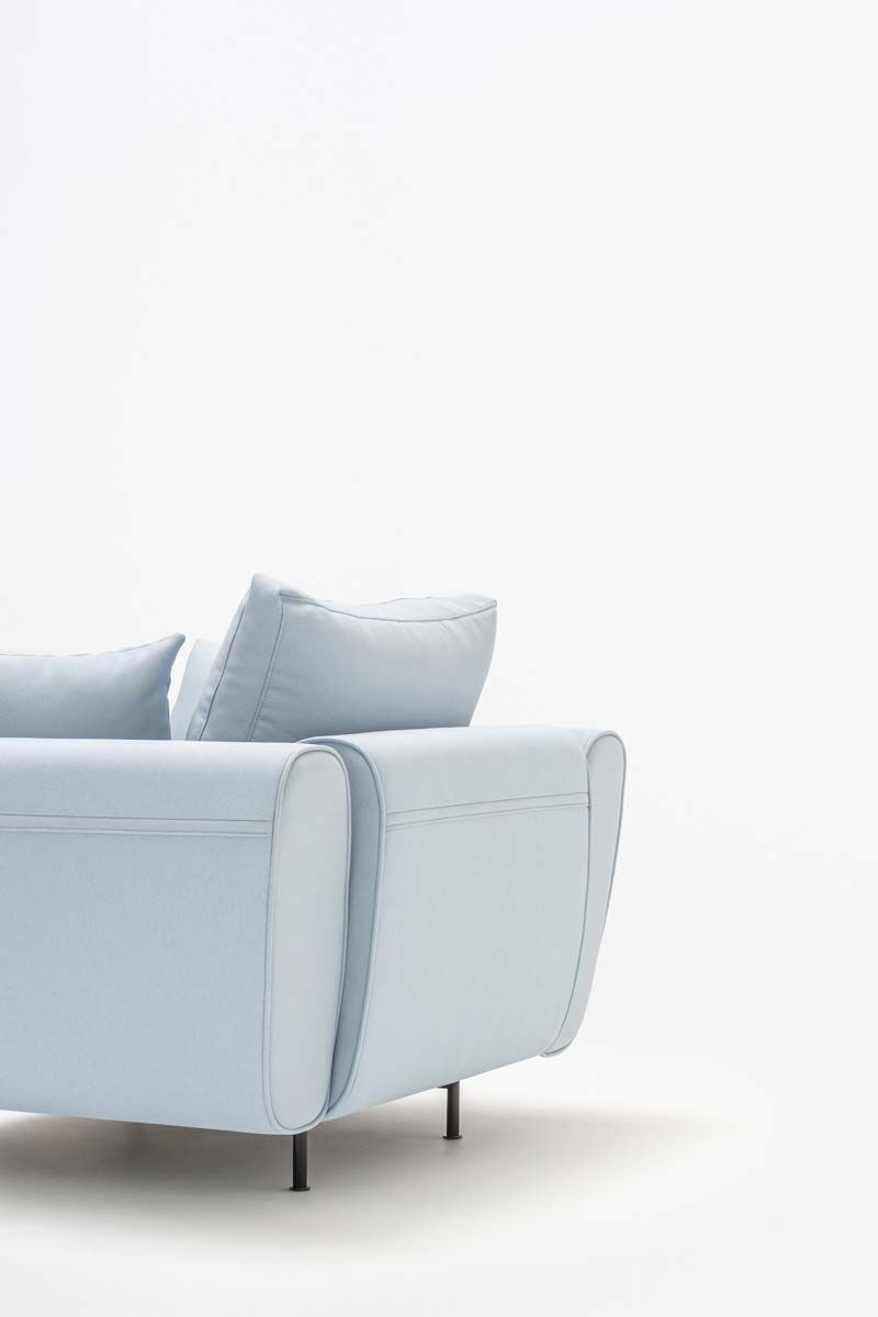 Fotel LOTUS tapicerowany do salonu – .mdd