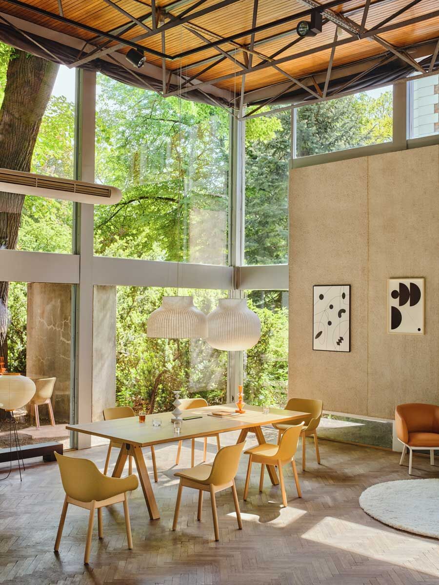 Krzesło BALTIC 2 CLASSIC drewniana podstawa – styl minimalistyczny