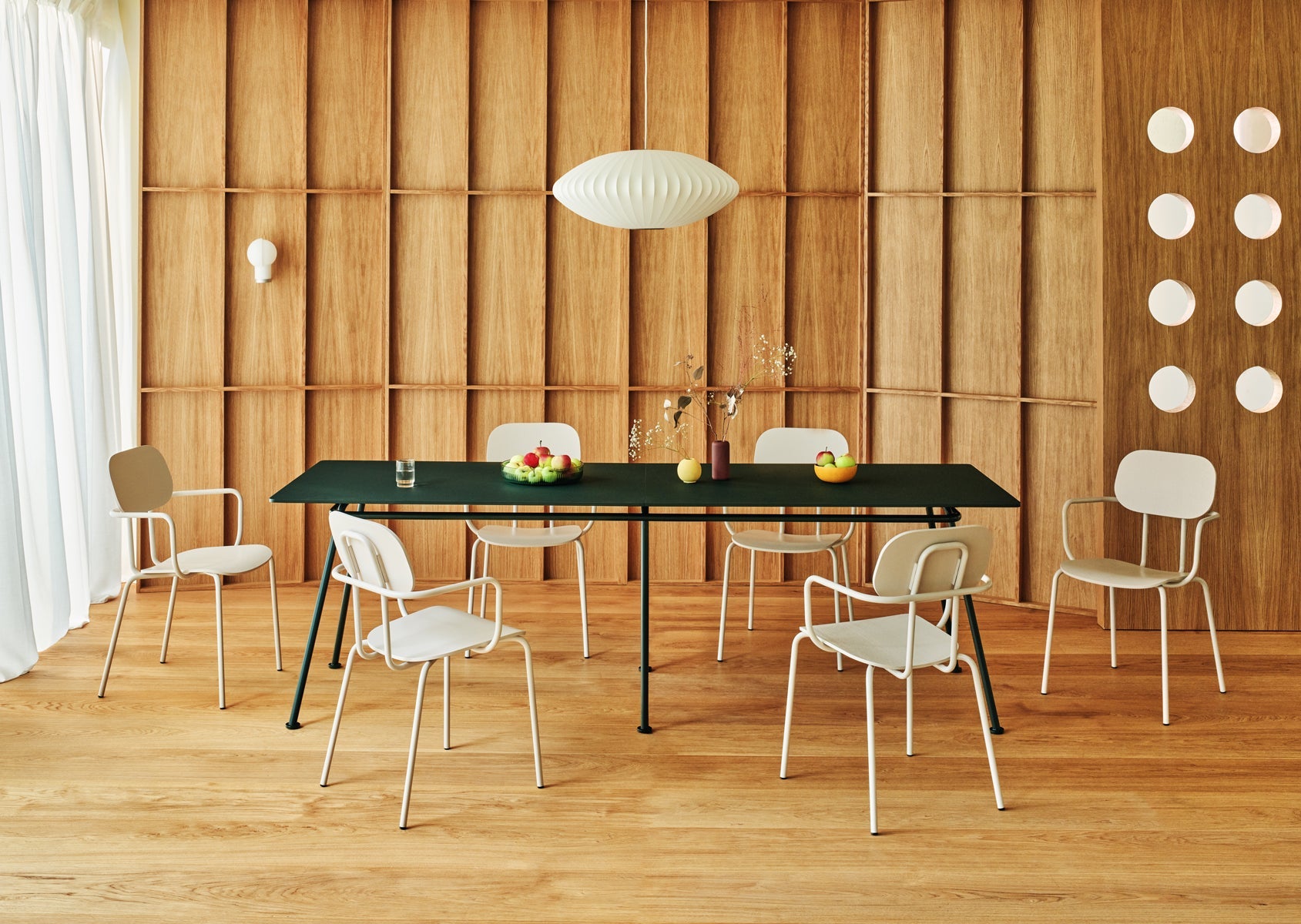 Židle NEW SCHOOL bordová podstava