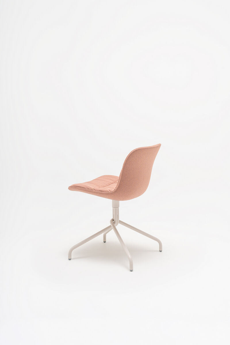 Krzesło obrotowe BALTIC 2 SOFT DUO metalowa podstawa do jadalni – styl nowoczesny