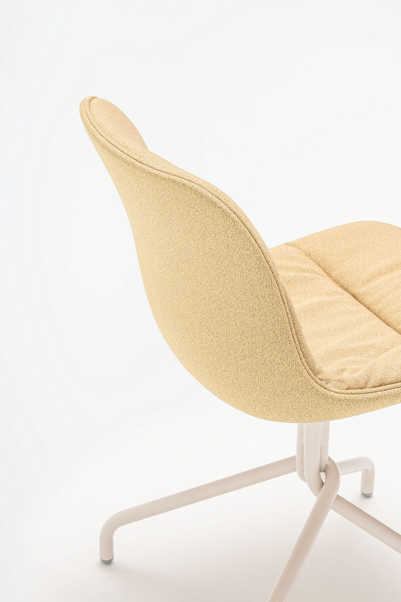 Krzesło obrotowe BALTIC 2 SOFT DUO metalowa podstawa do jadalni – .mdd