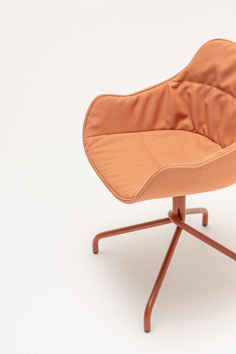 Krzesło obrotowe BALTIC SOFT DUO metalowa podstawa – .mdd