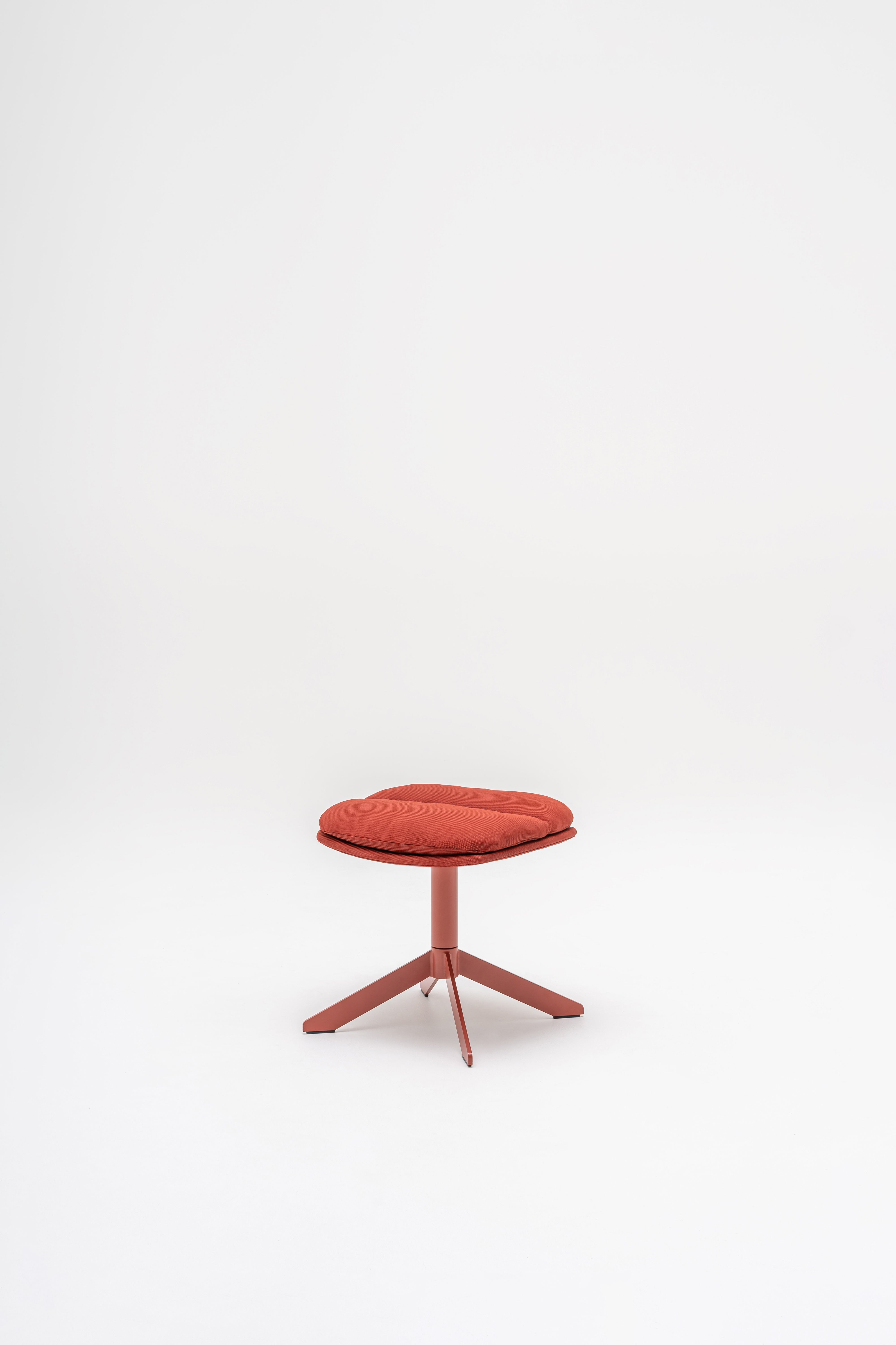 Fat frank footrest upholstered