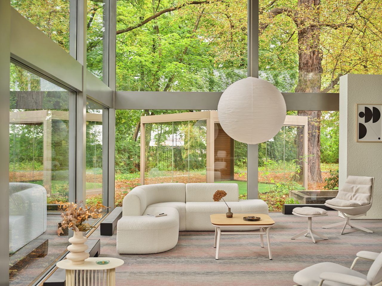 Sofa 3-modułowa narożna ARTIKO tapicerowana do salonu – .mdd