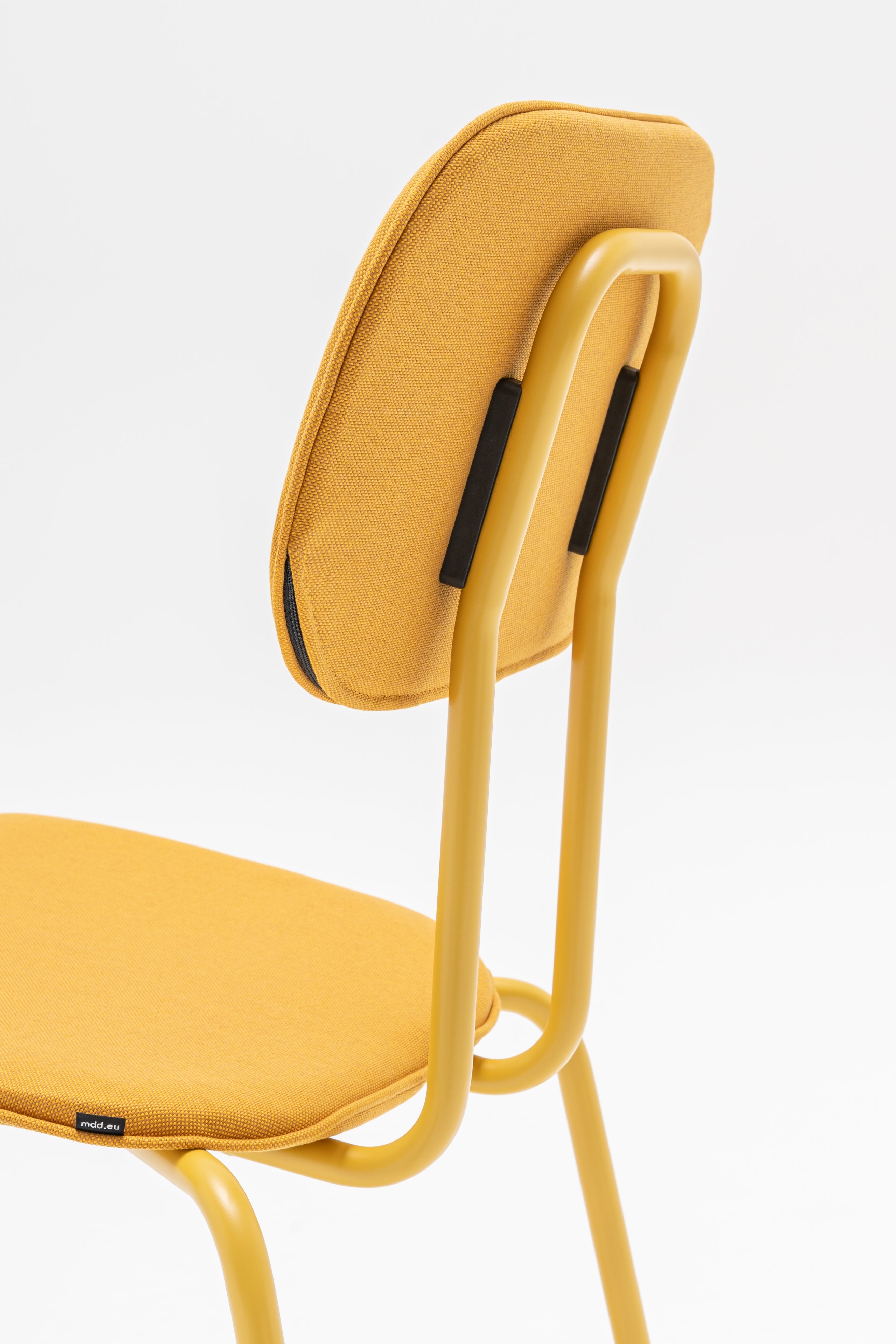 New school upholstered chair metal base