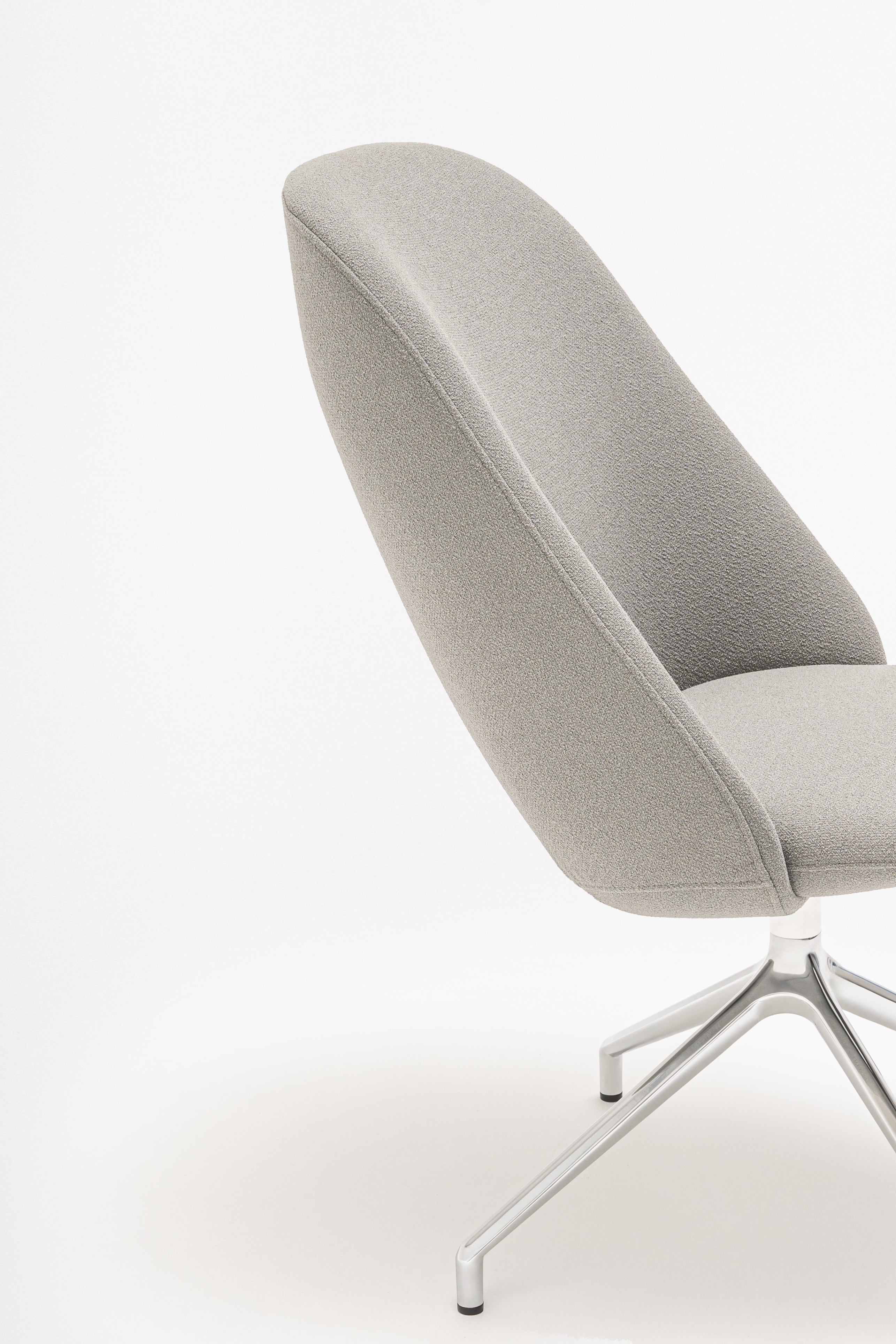 Armchair with high back