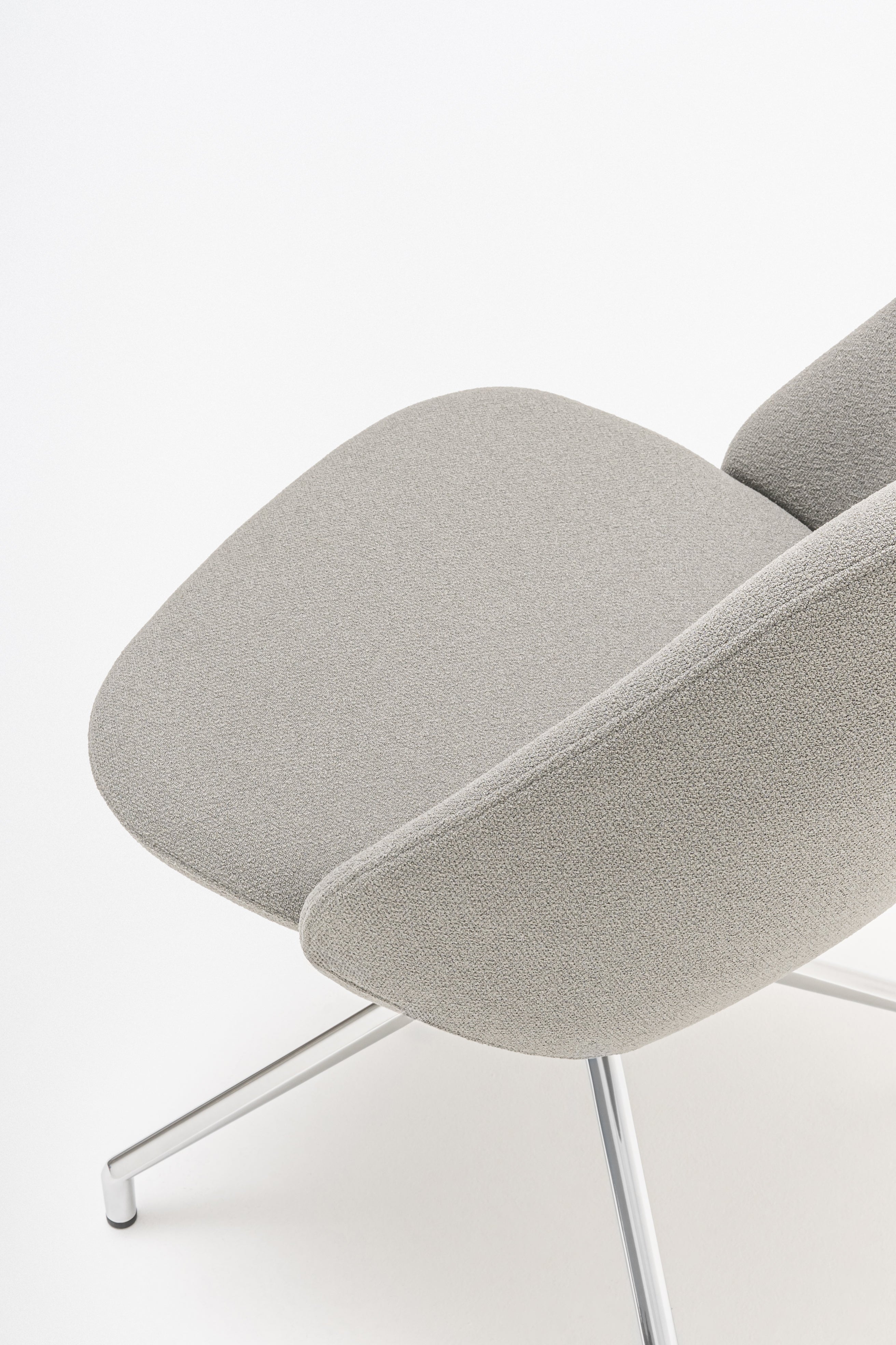 Armchair with high back