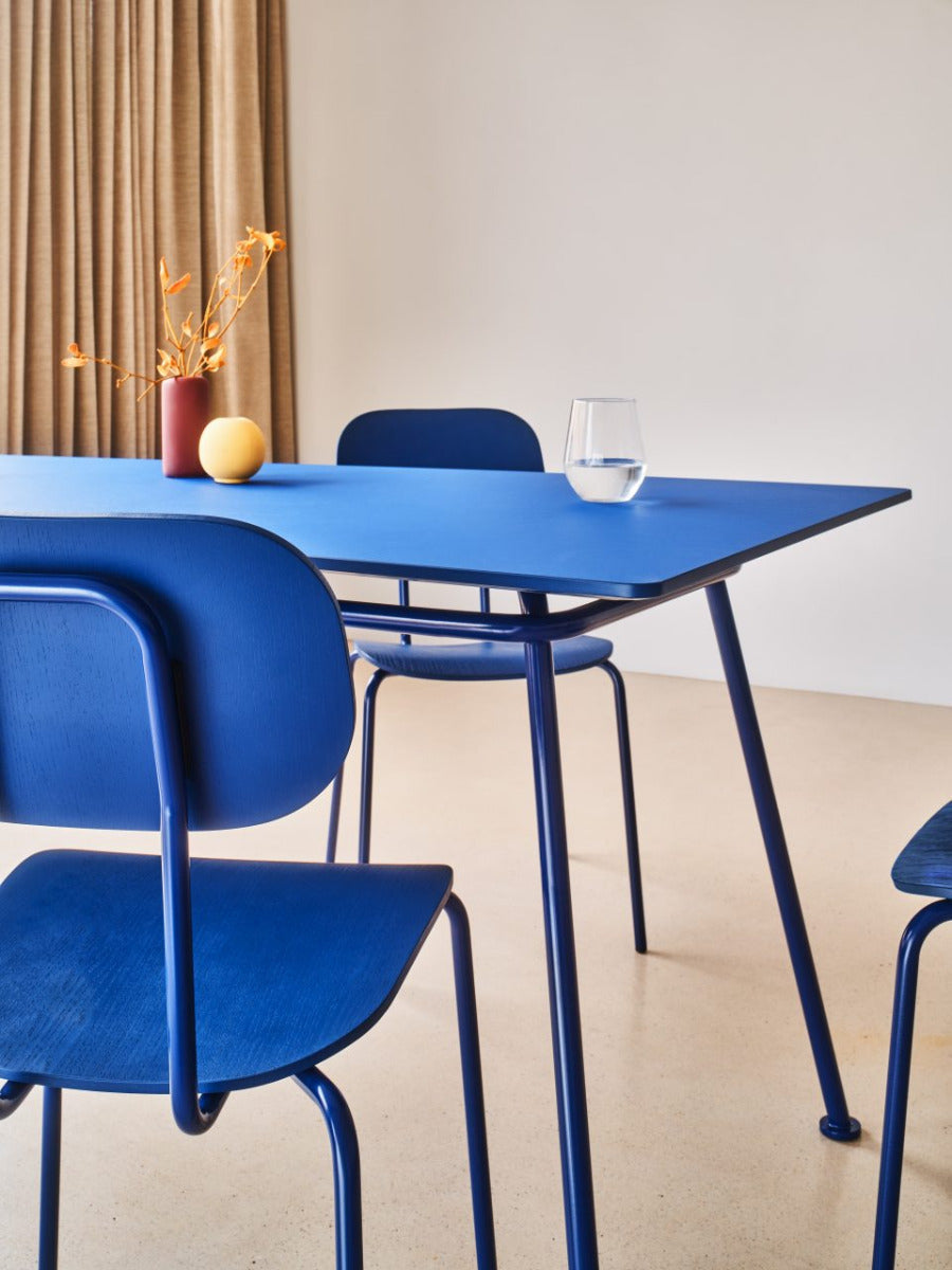 Židle NEW SCHOOL bordová podstava