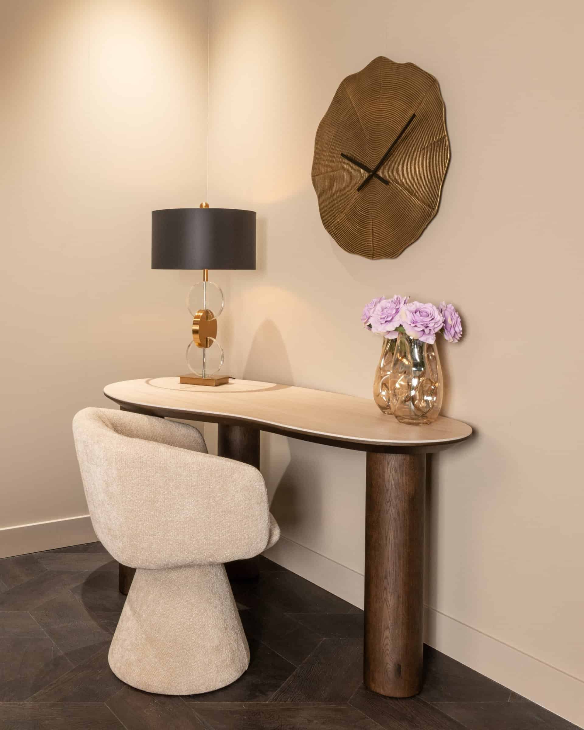 MADELINE swivel chair beige