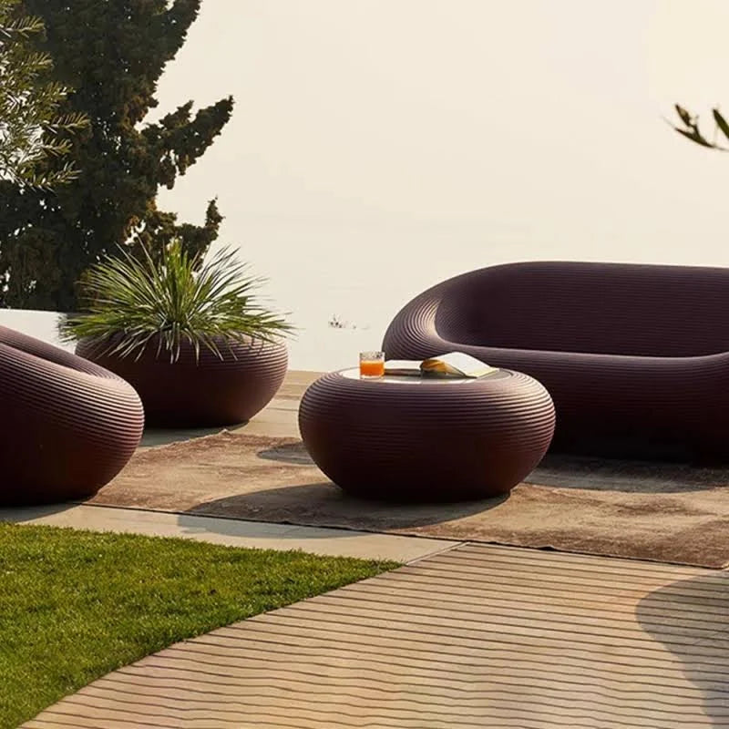 NAMI terracotta outdoor sofa